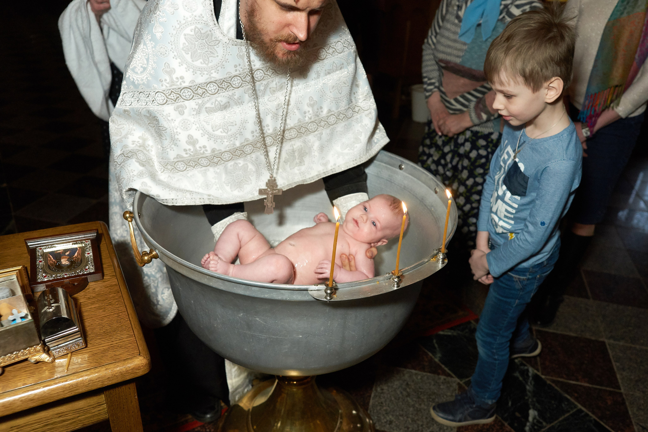 Крещение в Алмазово. Фотограф Владимир Артамонов