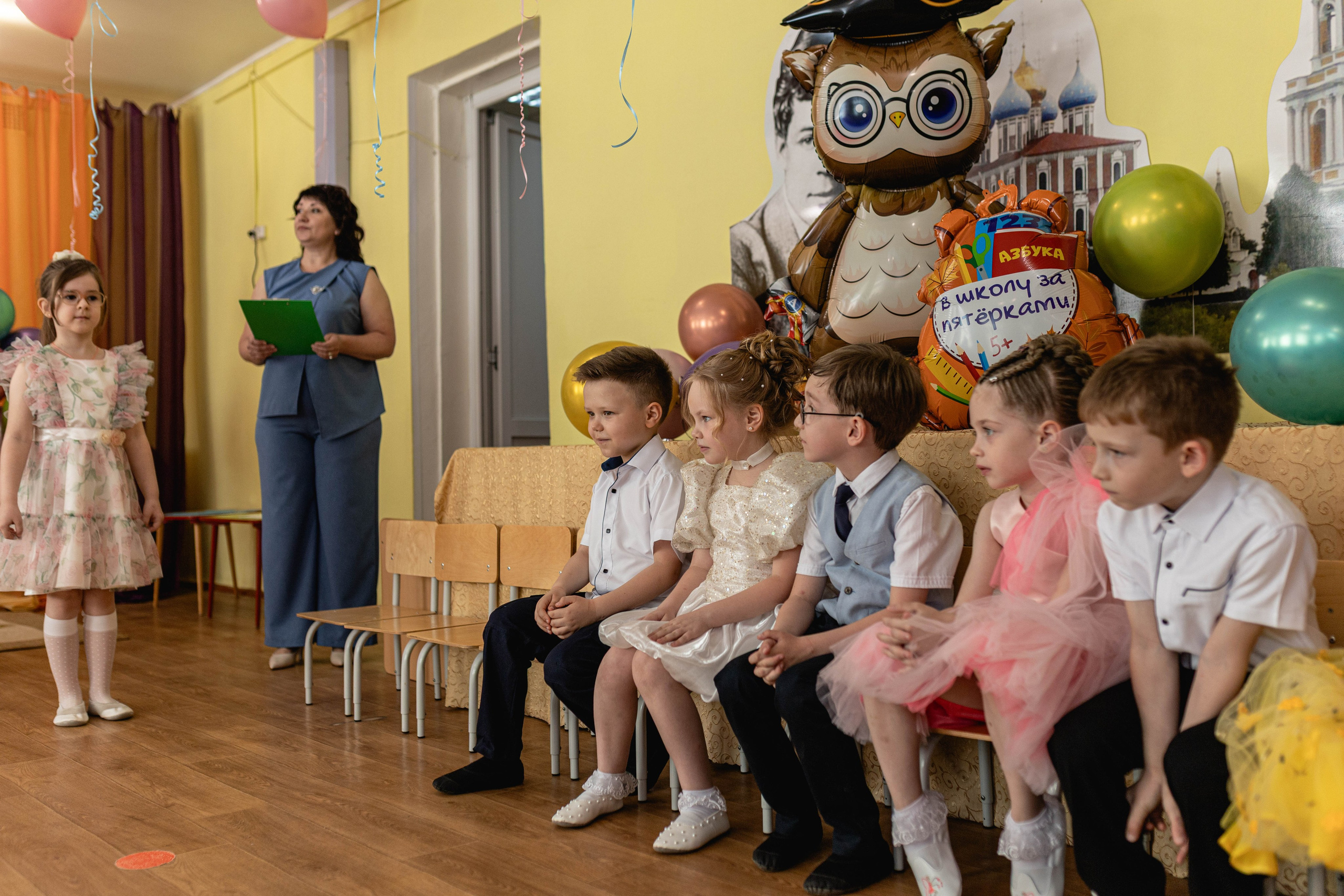 Выпускной в детском саду. Семейный и детский фотограф в Рязани Васюгова Мария