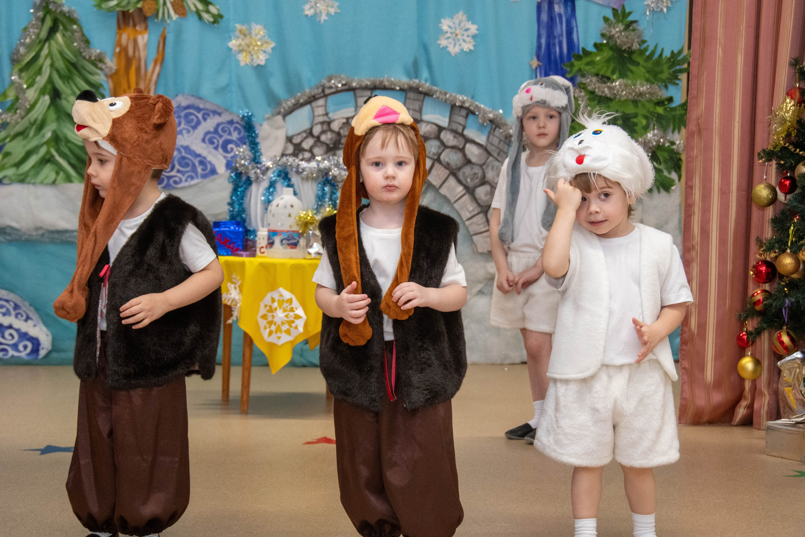 2023 Новый год. Акварель, Первомайка. Репортажный и детский фотограф в Новосибирске