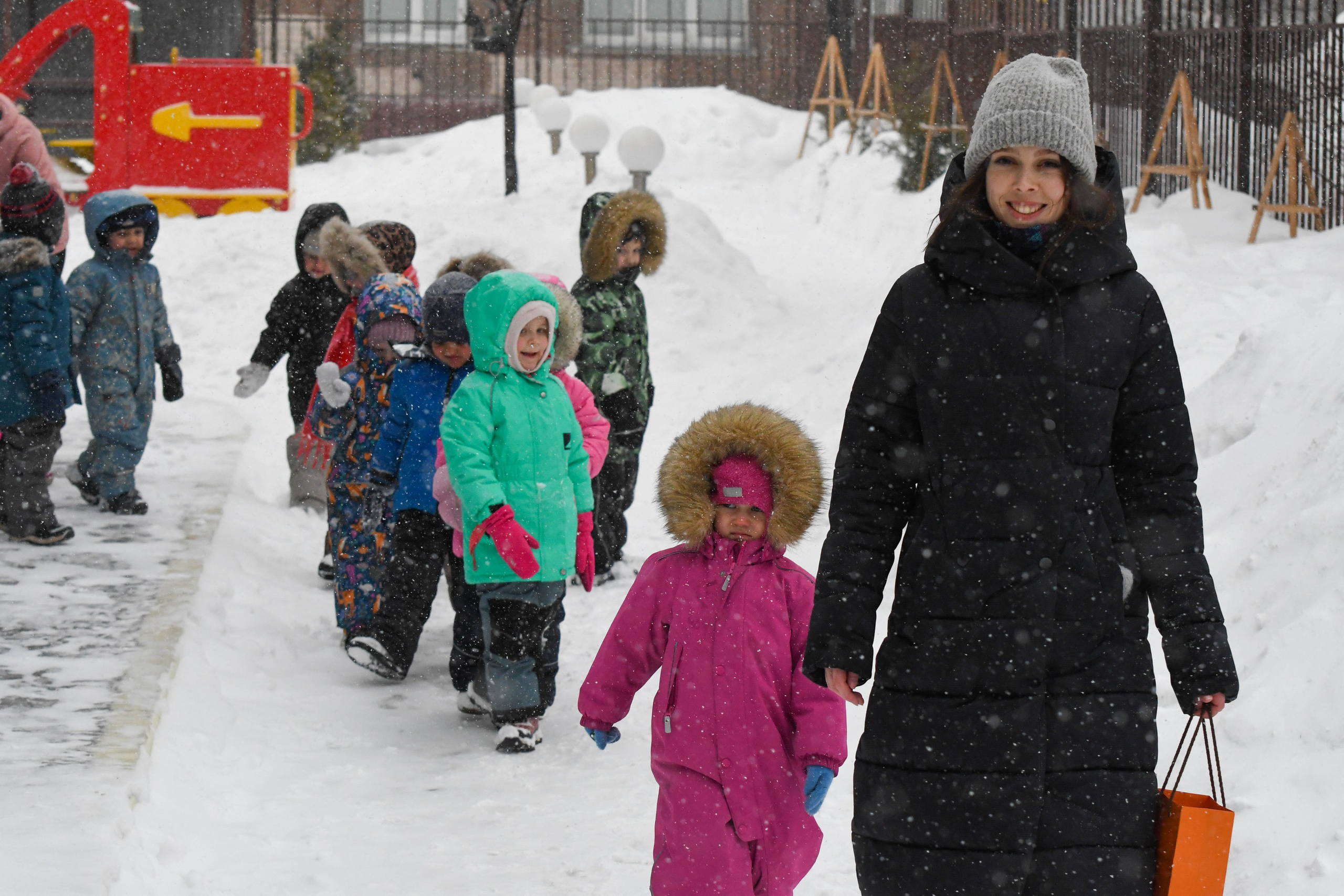 2024 г 2 февраля. Прогулка. Гоголя. Репортажный и детский фотограф в Новосибирске