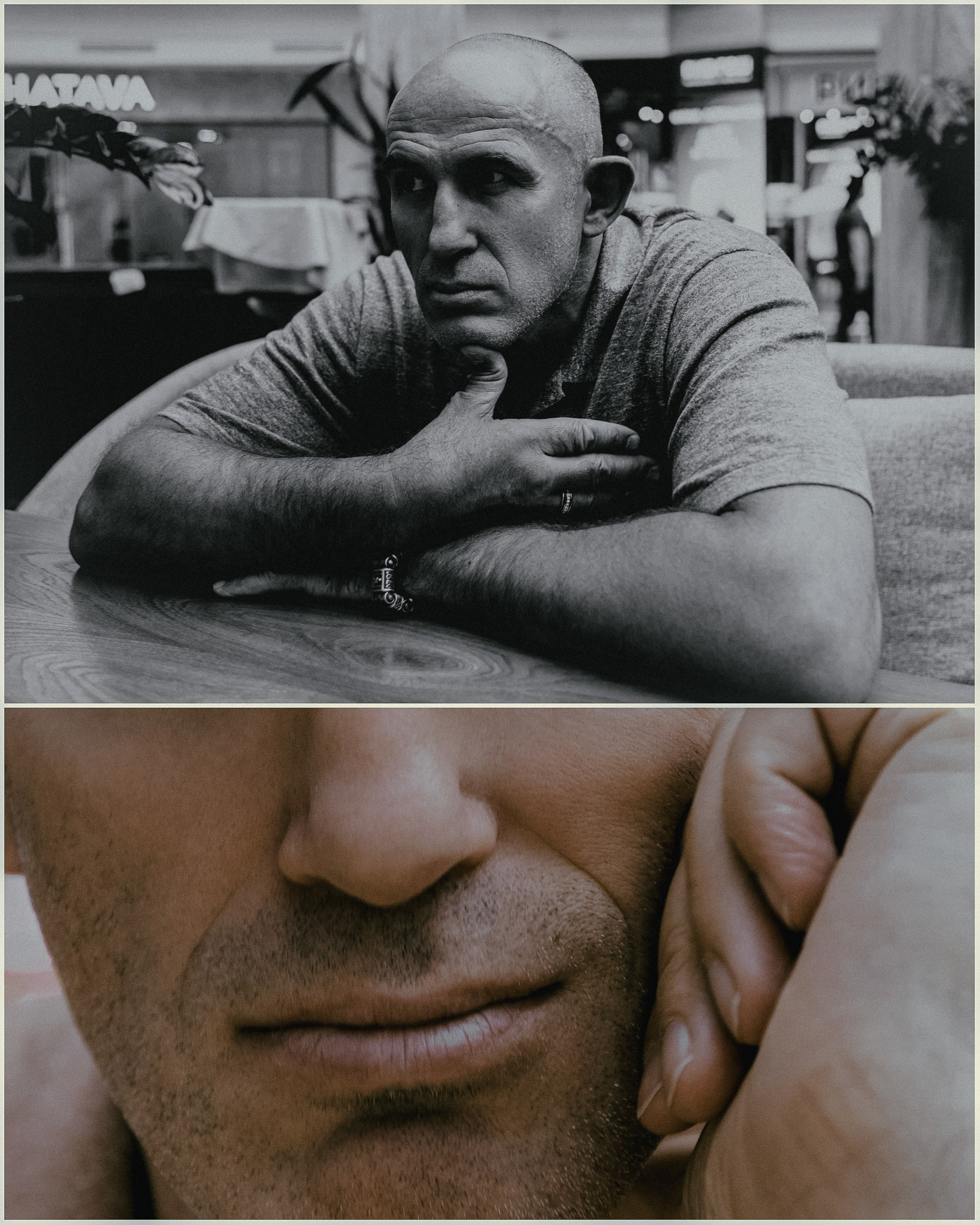 мужская портретная фотосессия