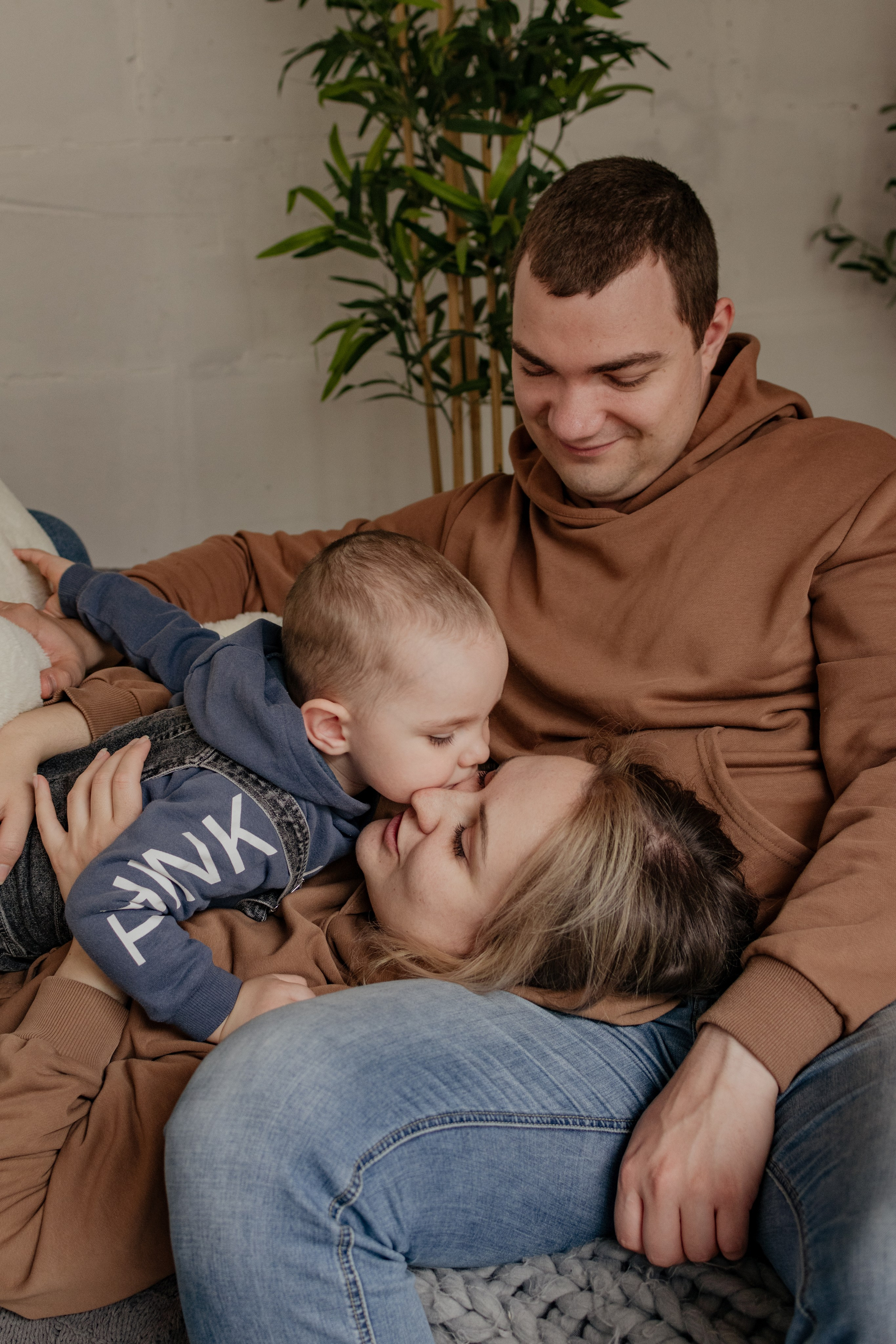 Алексей, Ольга и Дениска. Портретный фотограф в Москве Ольга Чечерина