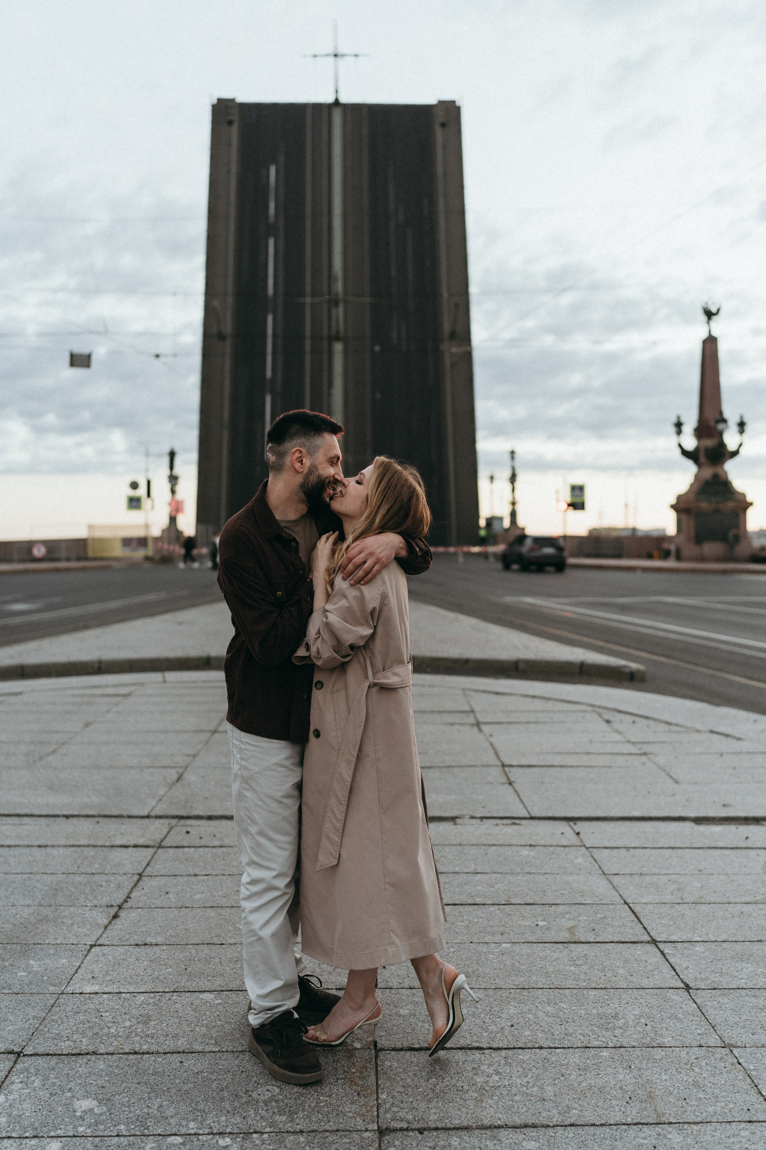 Максим и Настя / Разводные мосты. Фотограф в Санкт-Петербурге — Лучина Екатерина