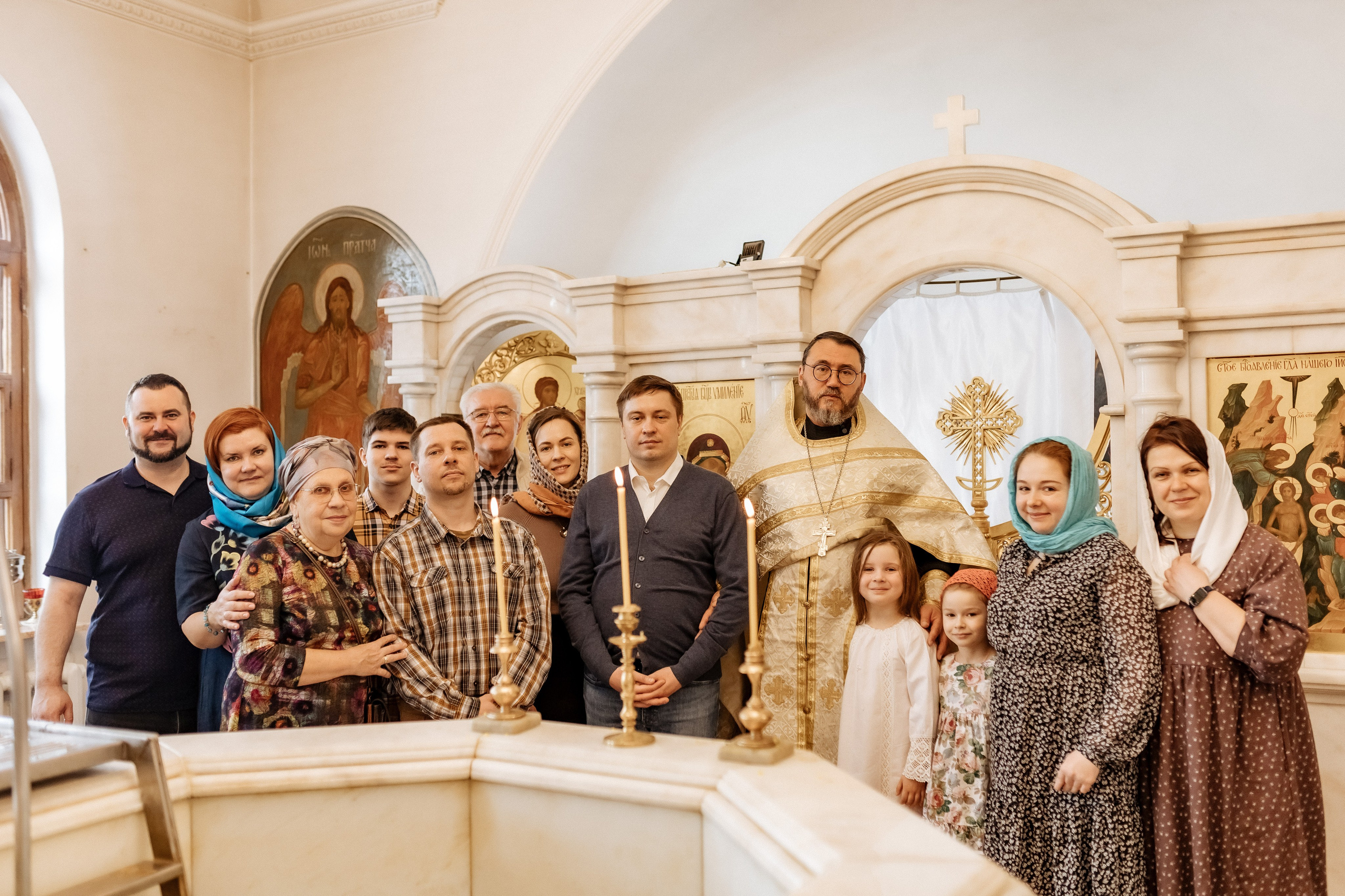 Крещение. Церковь иконы Божией Матери Живоносный Источник в Царицыно. Профессиональный фотограф, Москва |Видное Елена Елизарова