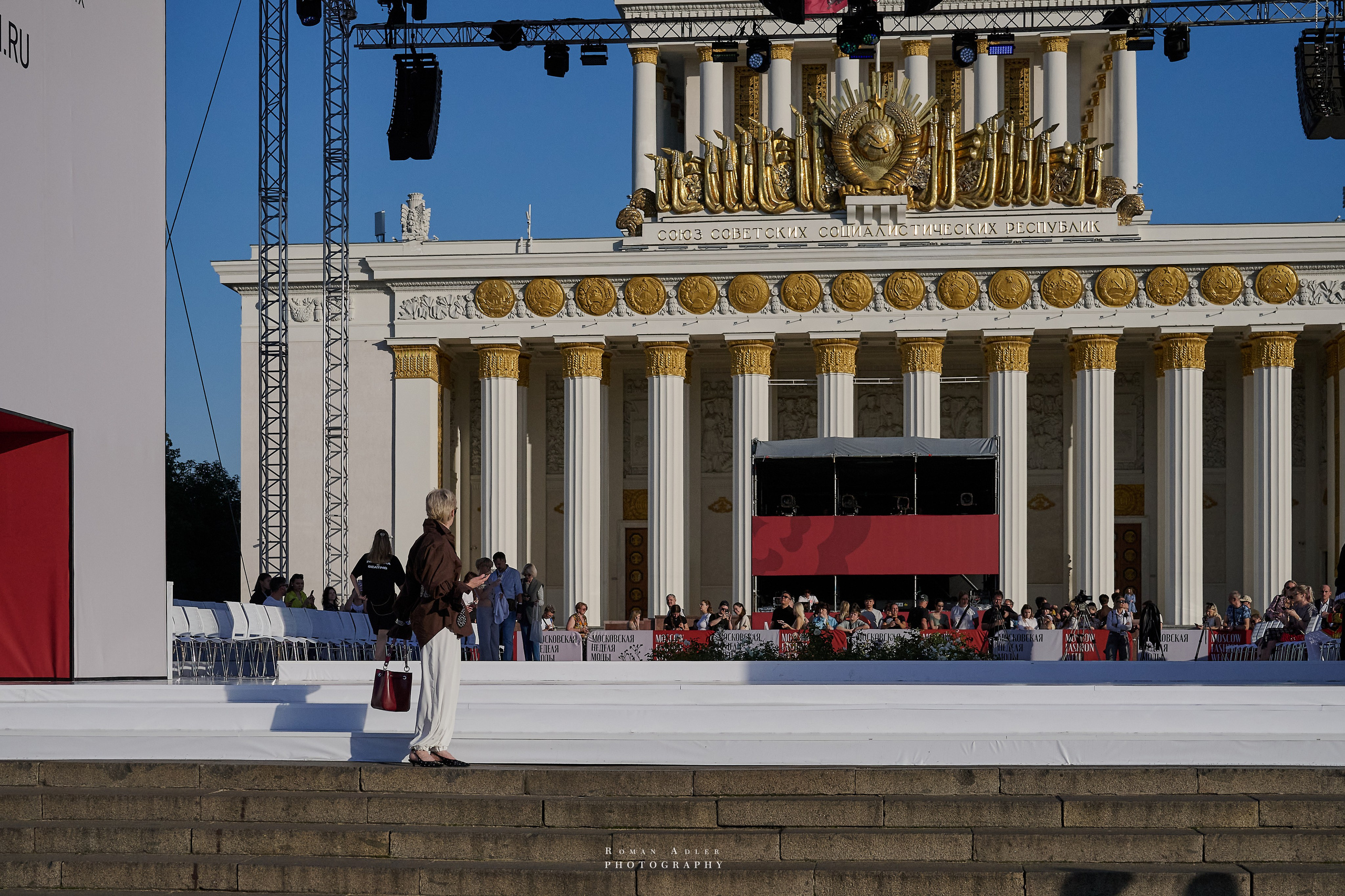 Московская неделя моды. Фотограф Роман Адлер