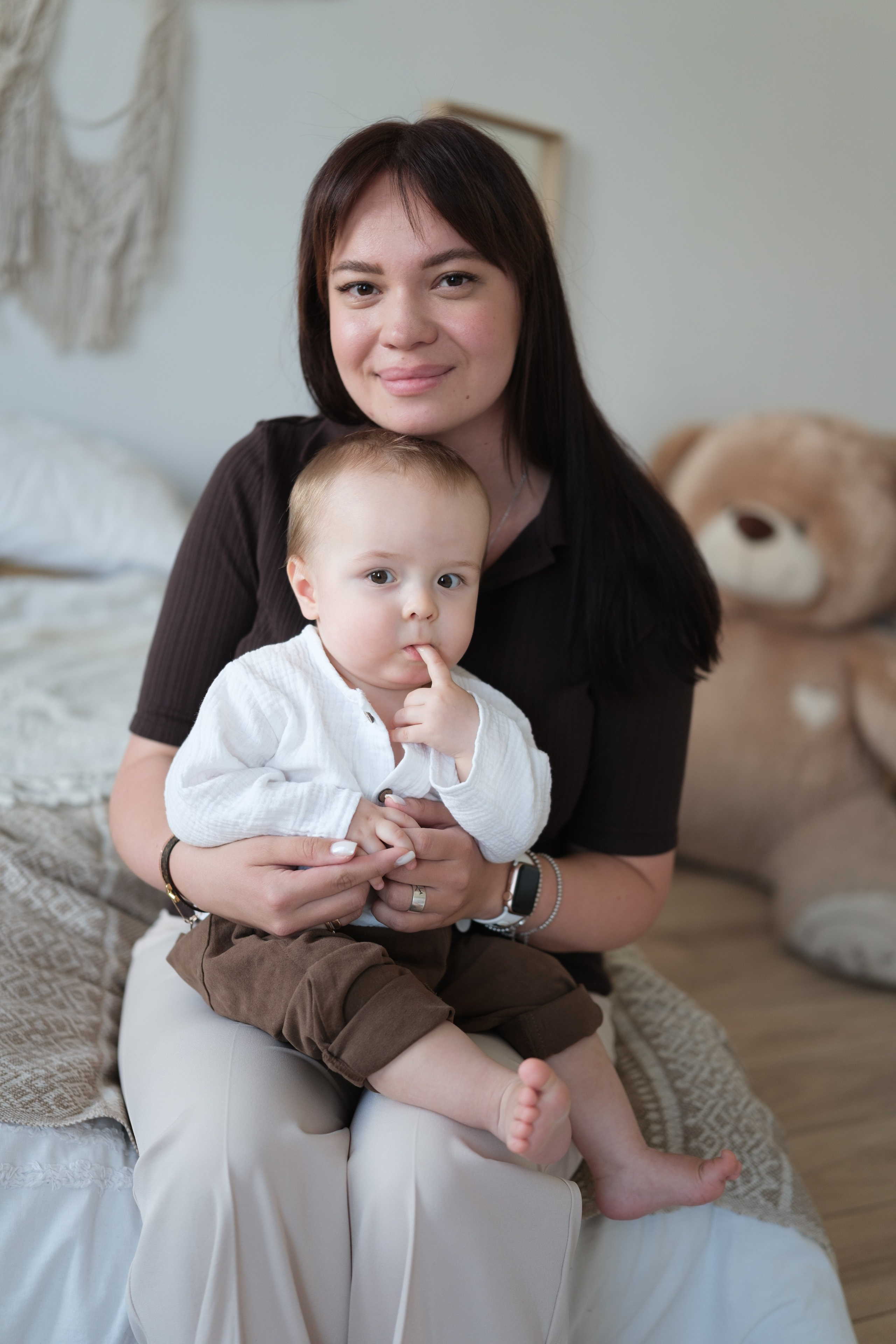 Годики. Семейный детский ньюборн фотограф в Москве Марта Петрова