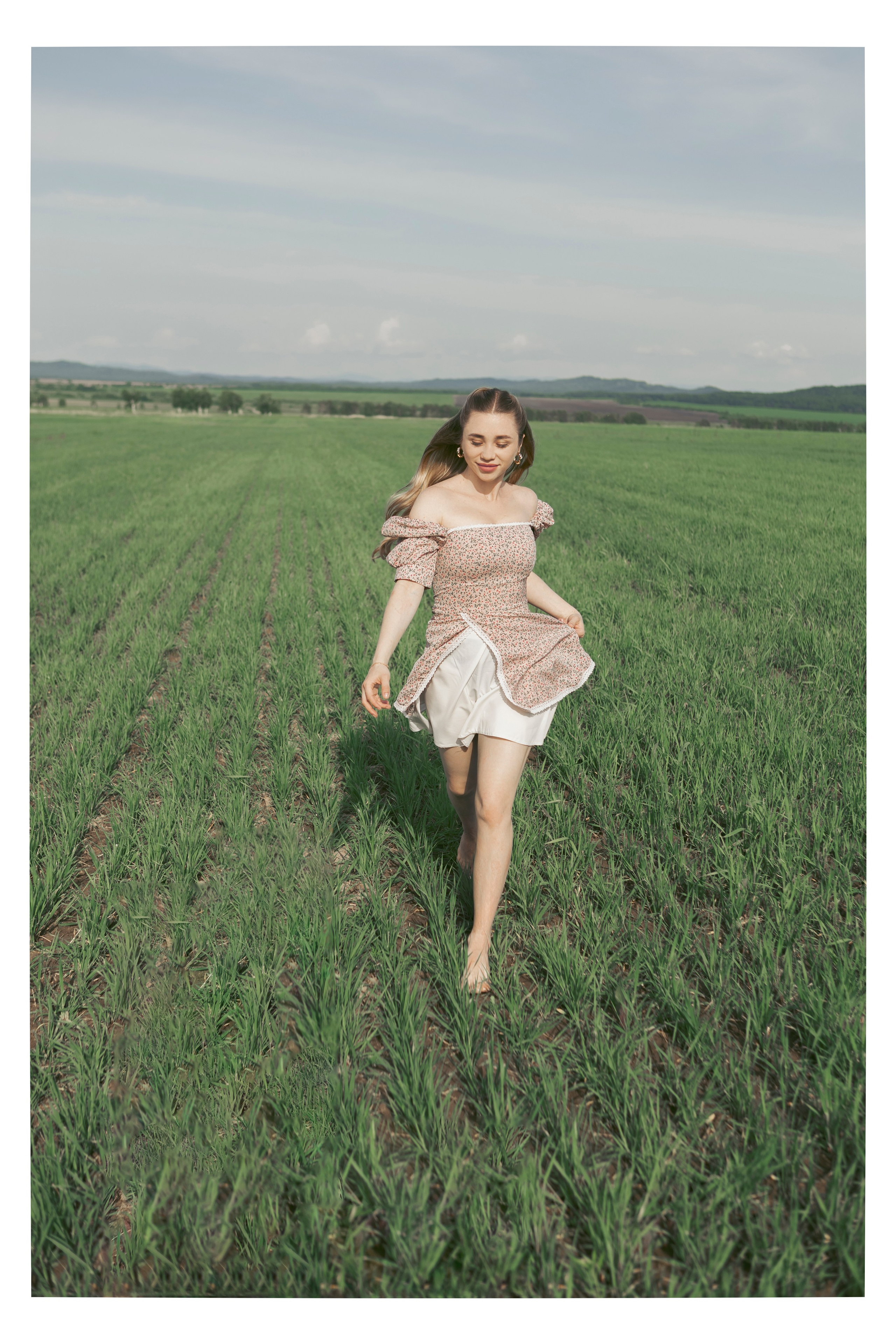 Надя и персики. Фотограф Лесозаводск/Хабаровск