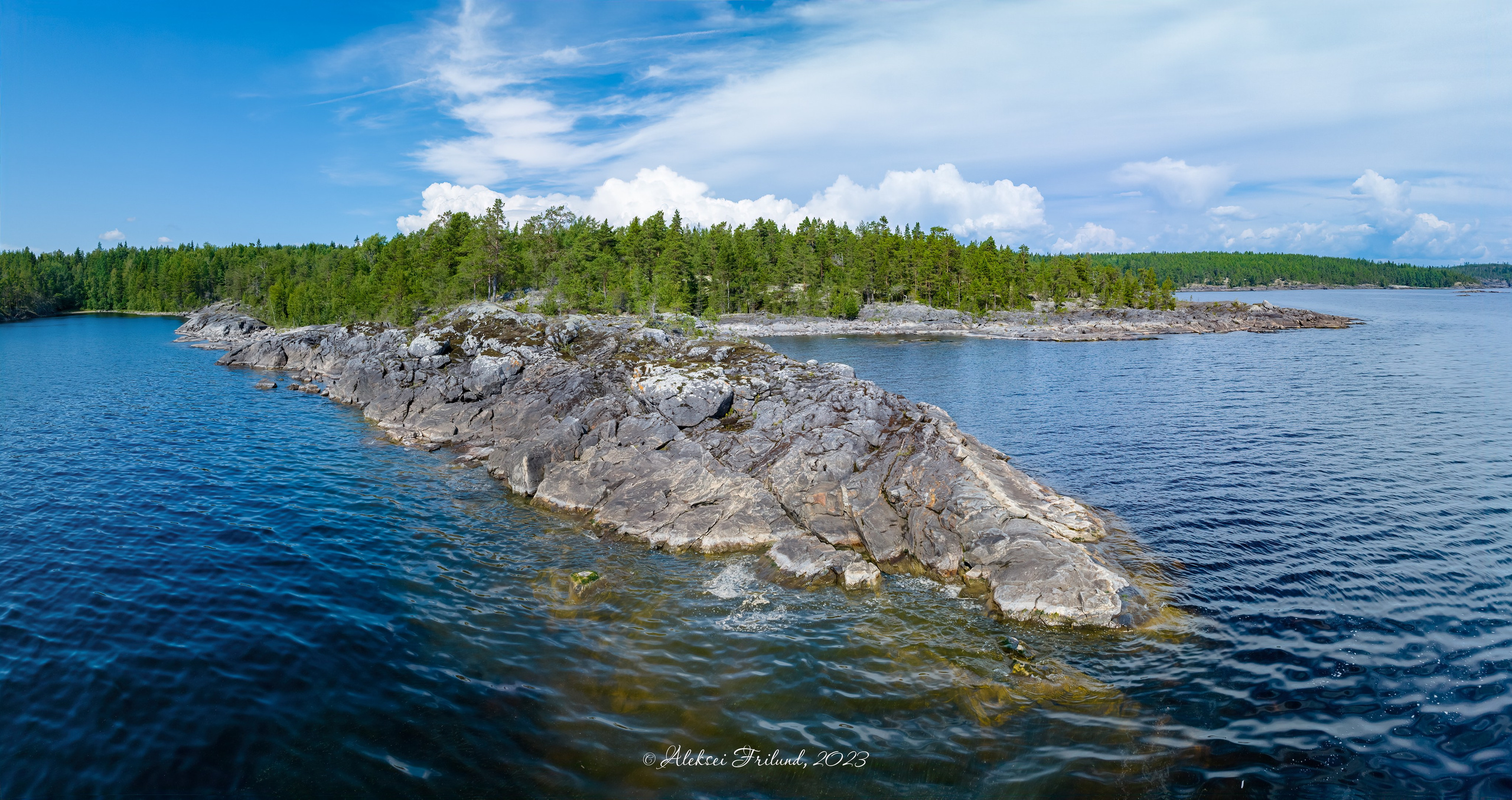 Ладожское озеро. Аэросъемка. Фото и Видео в Карелии. Алексей Фрилунд