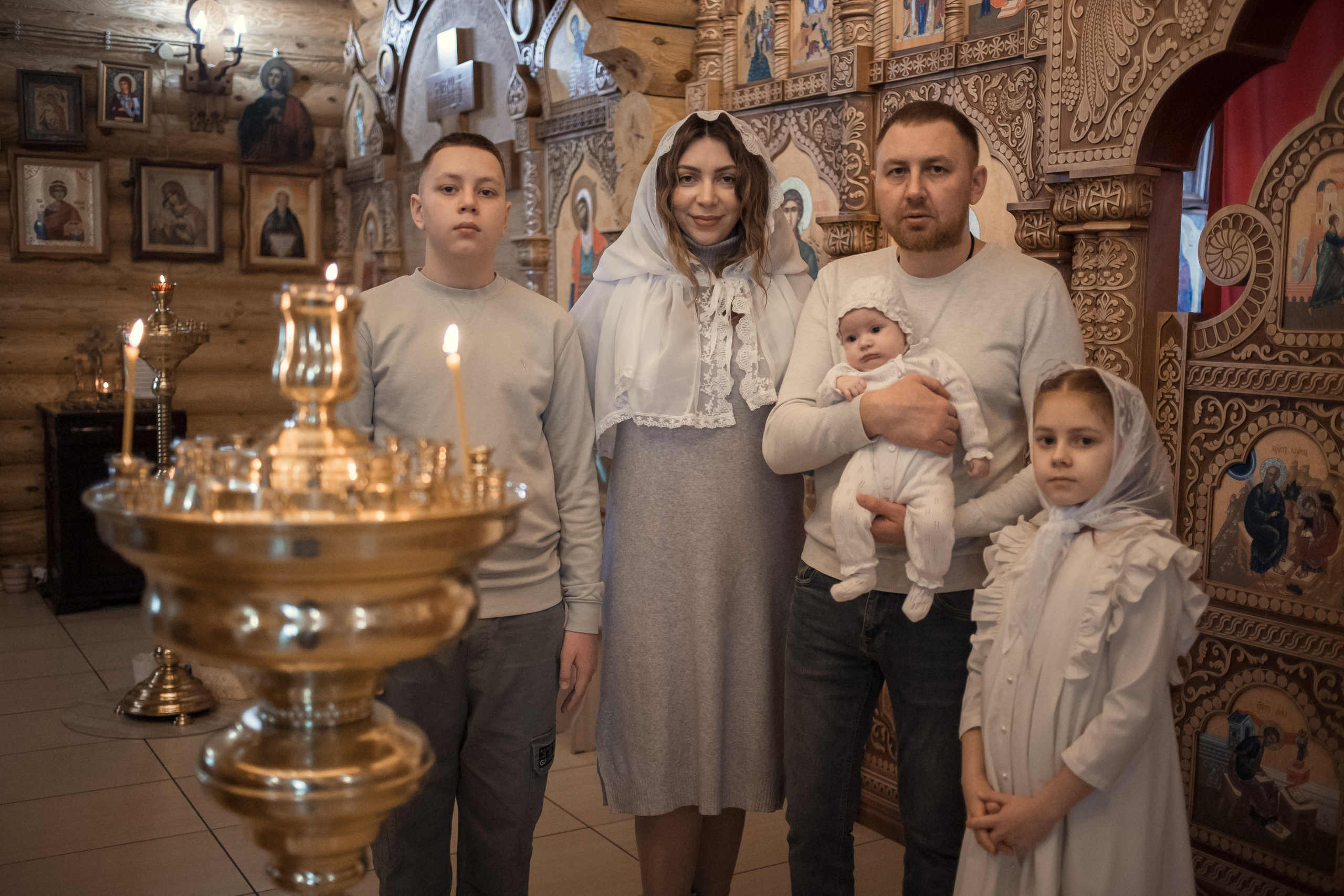 Таинство Крещения Савелии. Семейный фотограф г. Димировград Андросова Екатерина