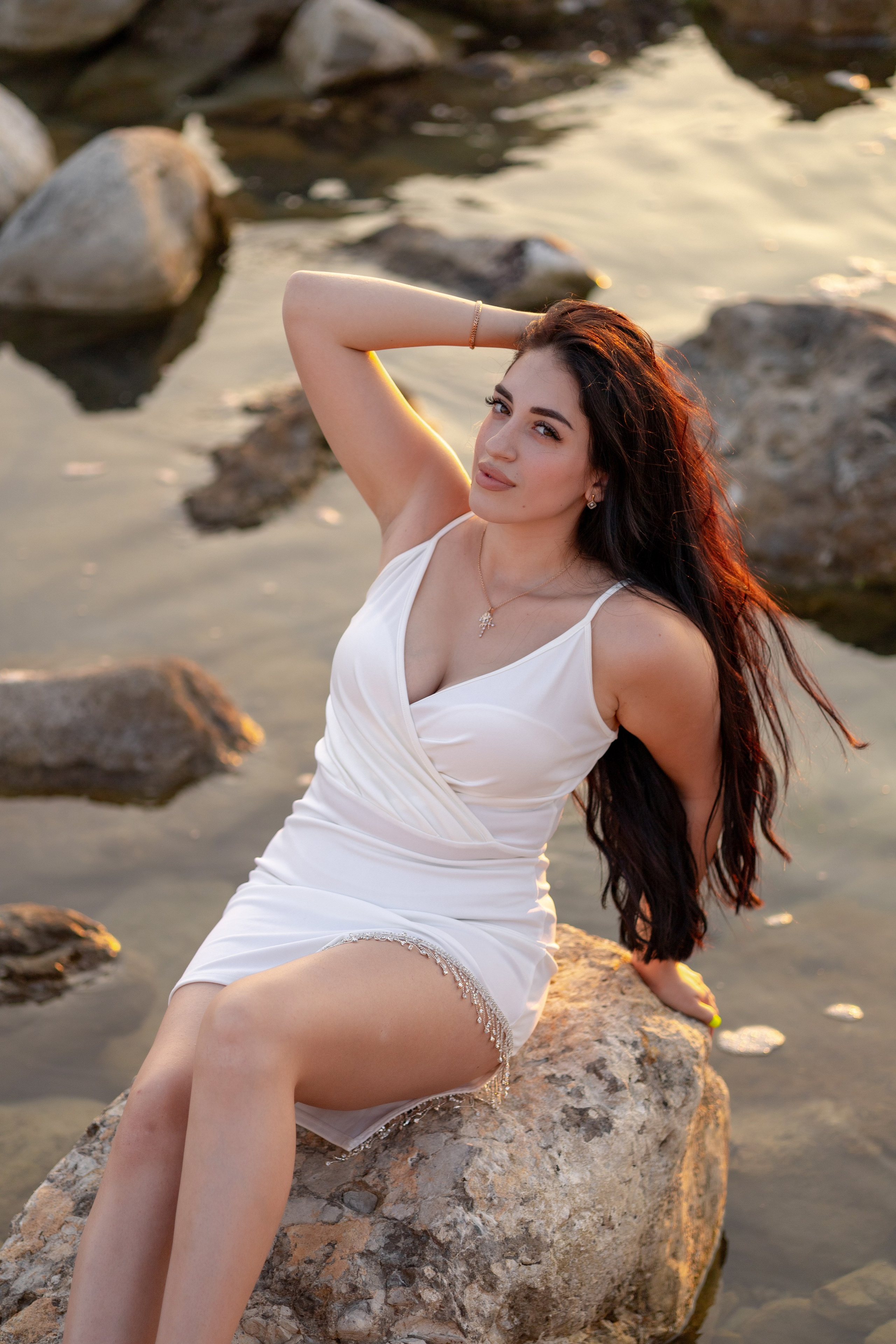 История любви на летнем закате. Семейный и портретный фотограф в Геленджике Любовь Бодрова