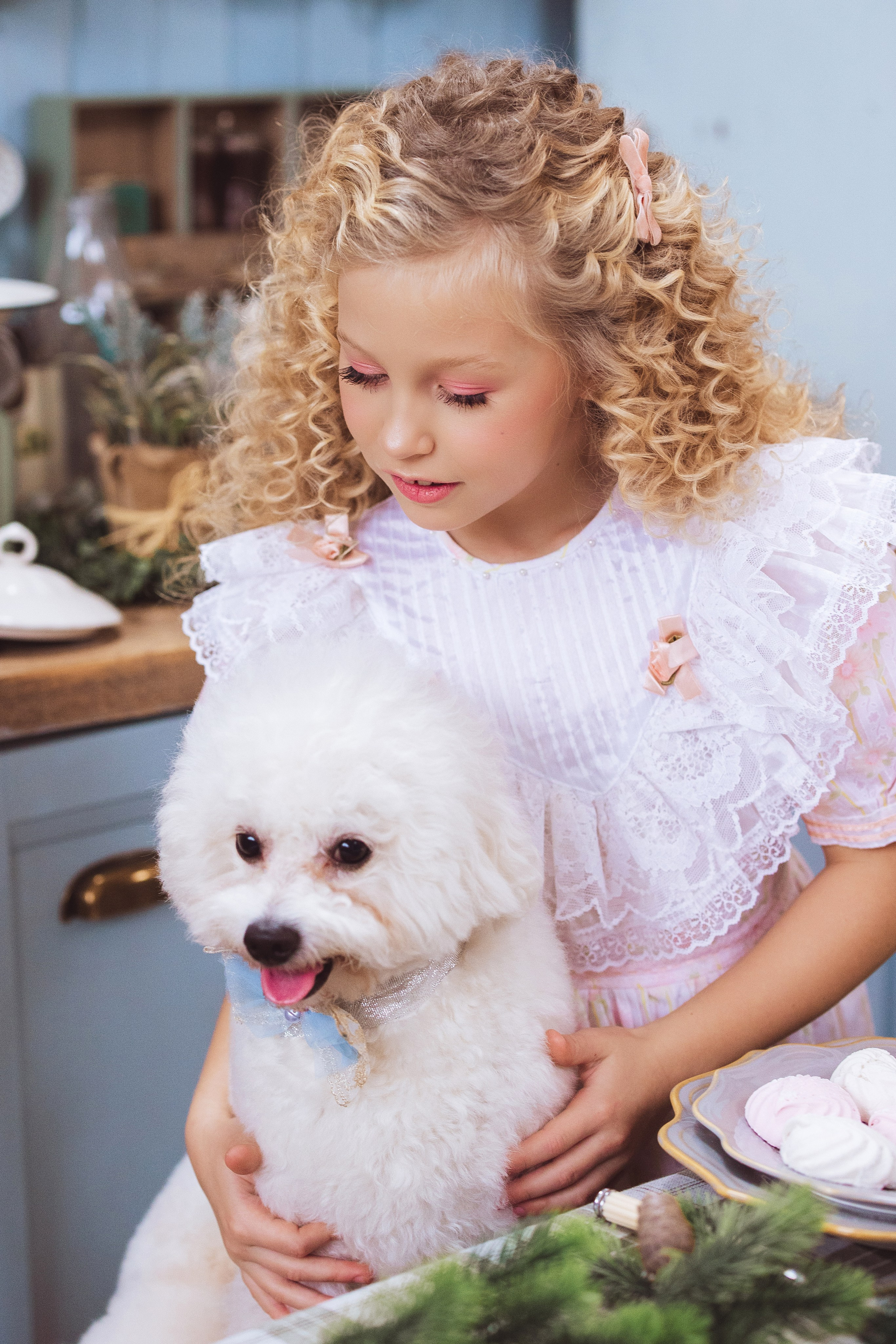 Новогодняя фотосессия в стиле Винтаж. Семейный и детский фотограф в Краснодаре Анна Трашкова