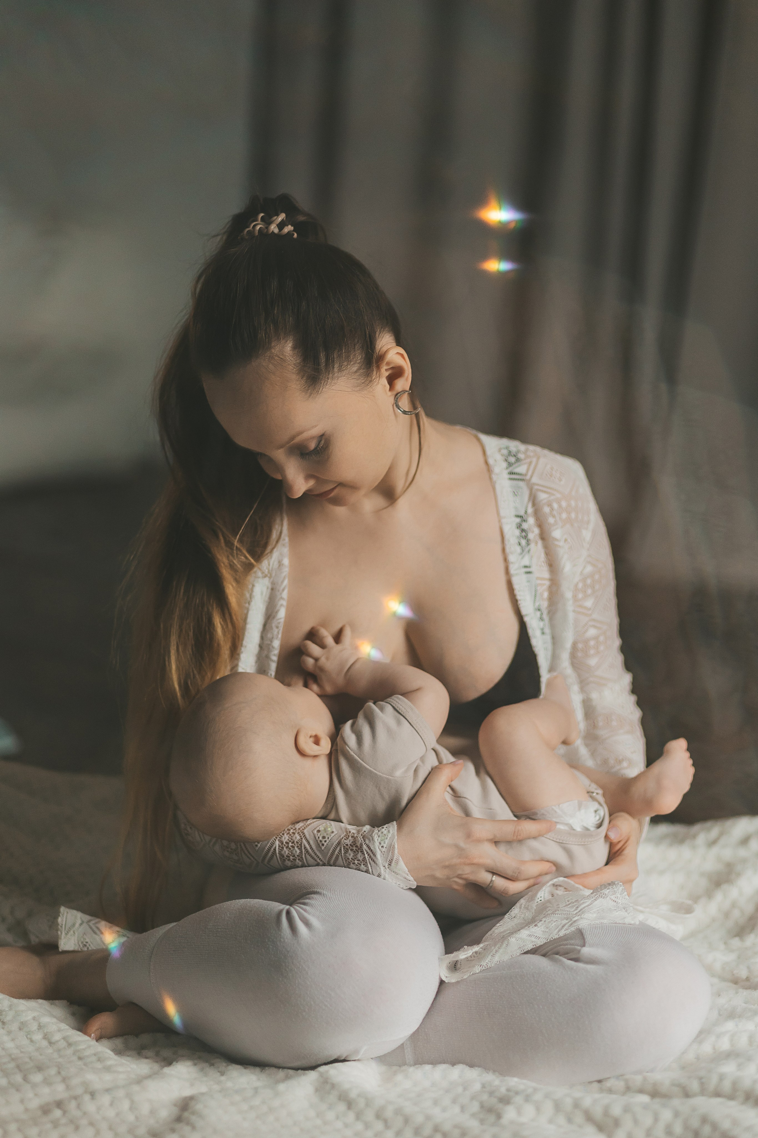 Съемка кормления малыша в Москве