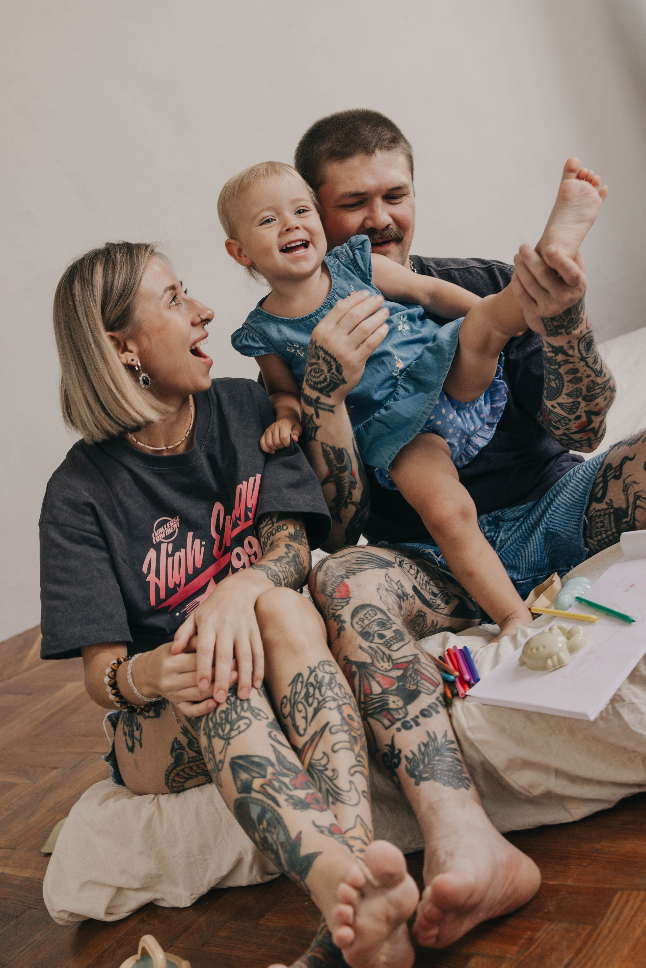 Оля, Кирилл и Мия. Ксения Цыгир, фотограф в Петербурге