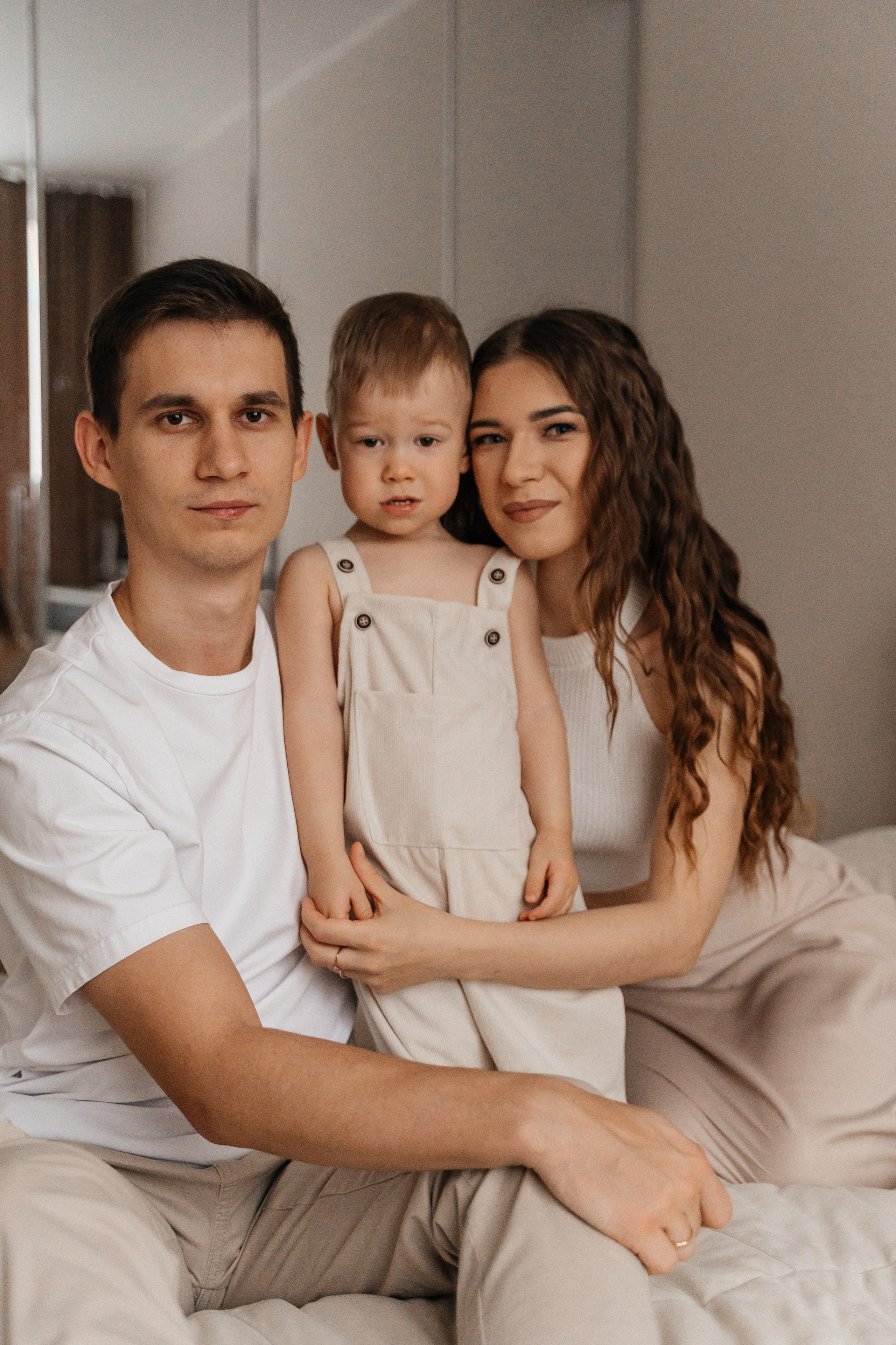 Вадим, Юля и Мирон. Волик Мария