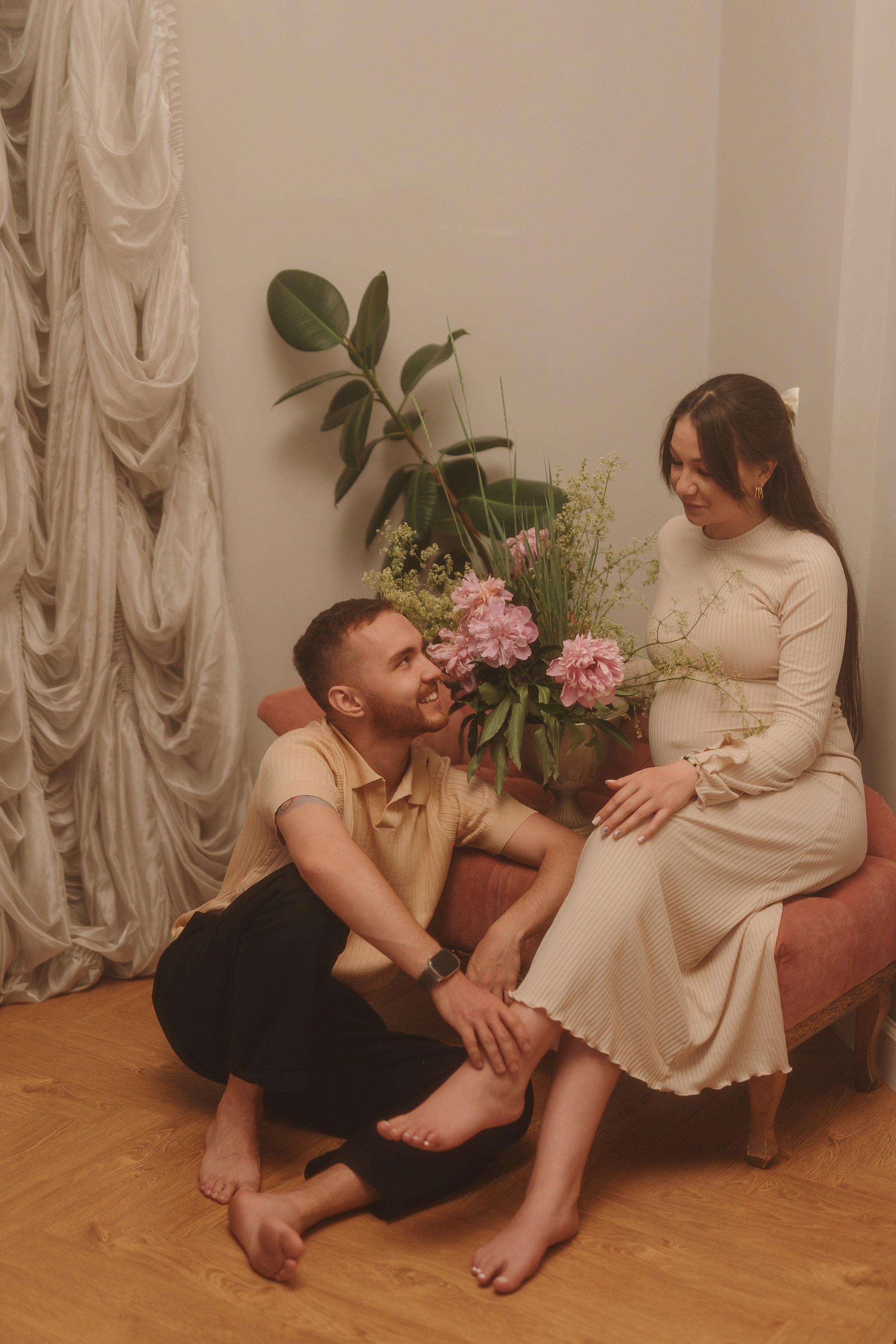 Фотосессия беременности в Уфе — студия «Квартира 14» | Дмитрий Носков