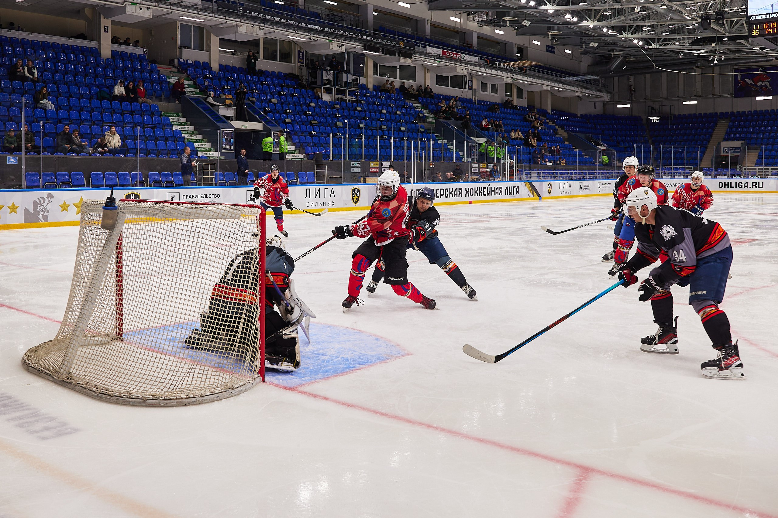 Репортаж. Офицерская хоккейная лига 2025 год. Спортивный фотограф Некрасов Денис