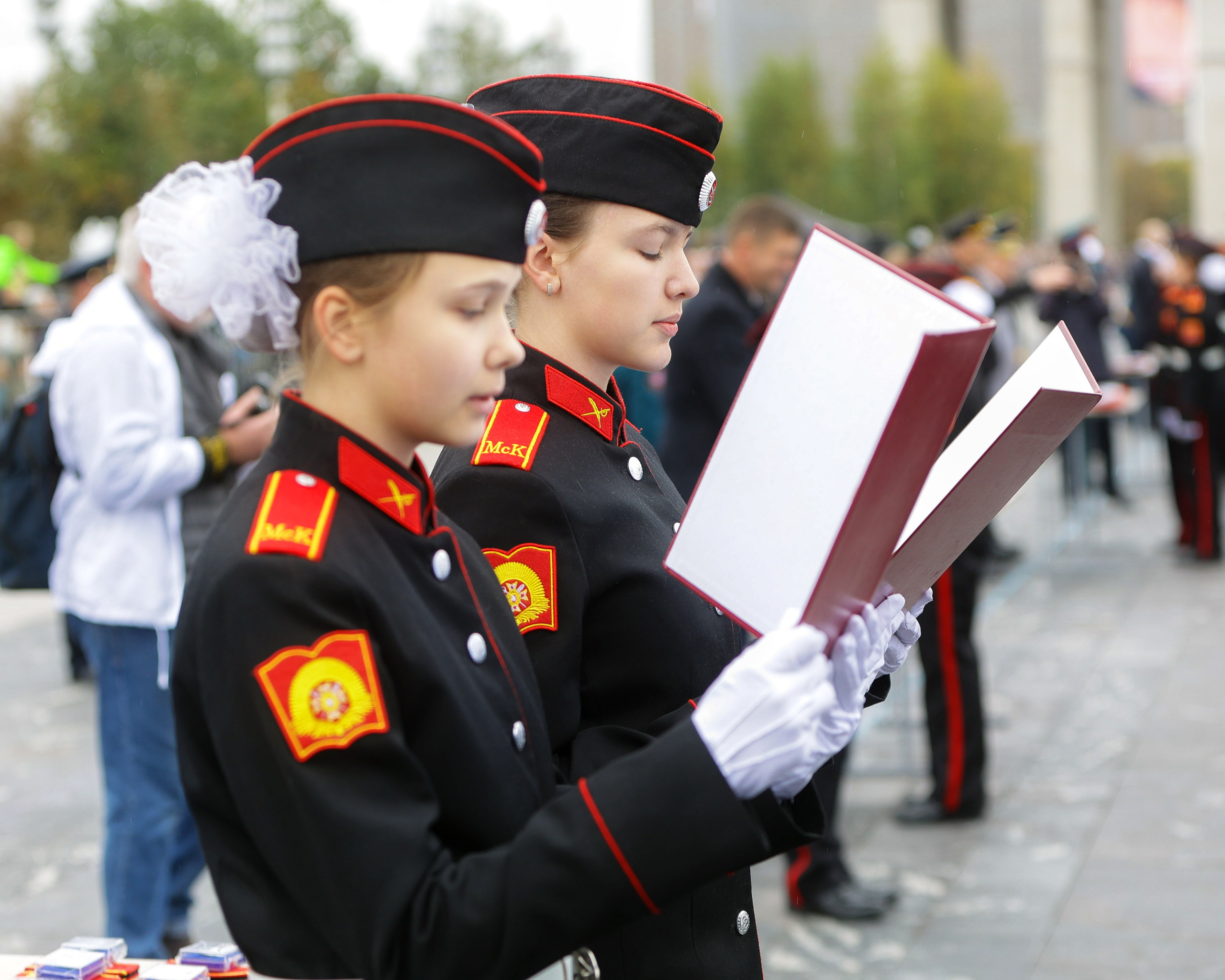 Посвящению в кадеты в Первом Московском кадетском корпусе, Дипломатической кадетской школы. Выпускные альбомы и школьный фотограф в Подольске, Троицке, Щербинке, Москве и Московской области