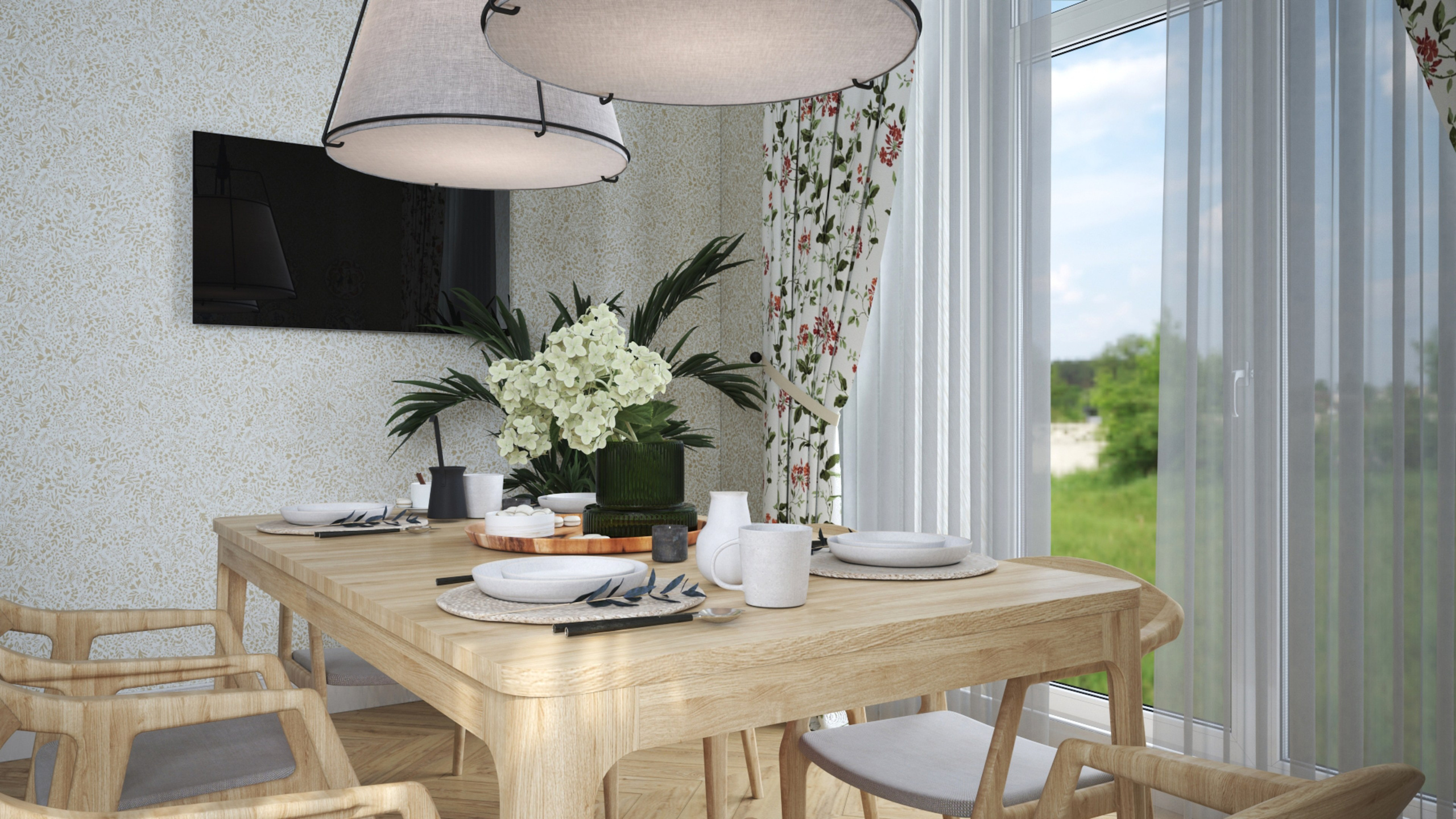 Интерьер загородного дома в стиле прованс. RASEN DESIGN. Архитектурные проекты зданий, интерьеров и благоустройства