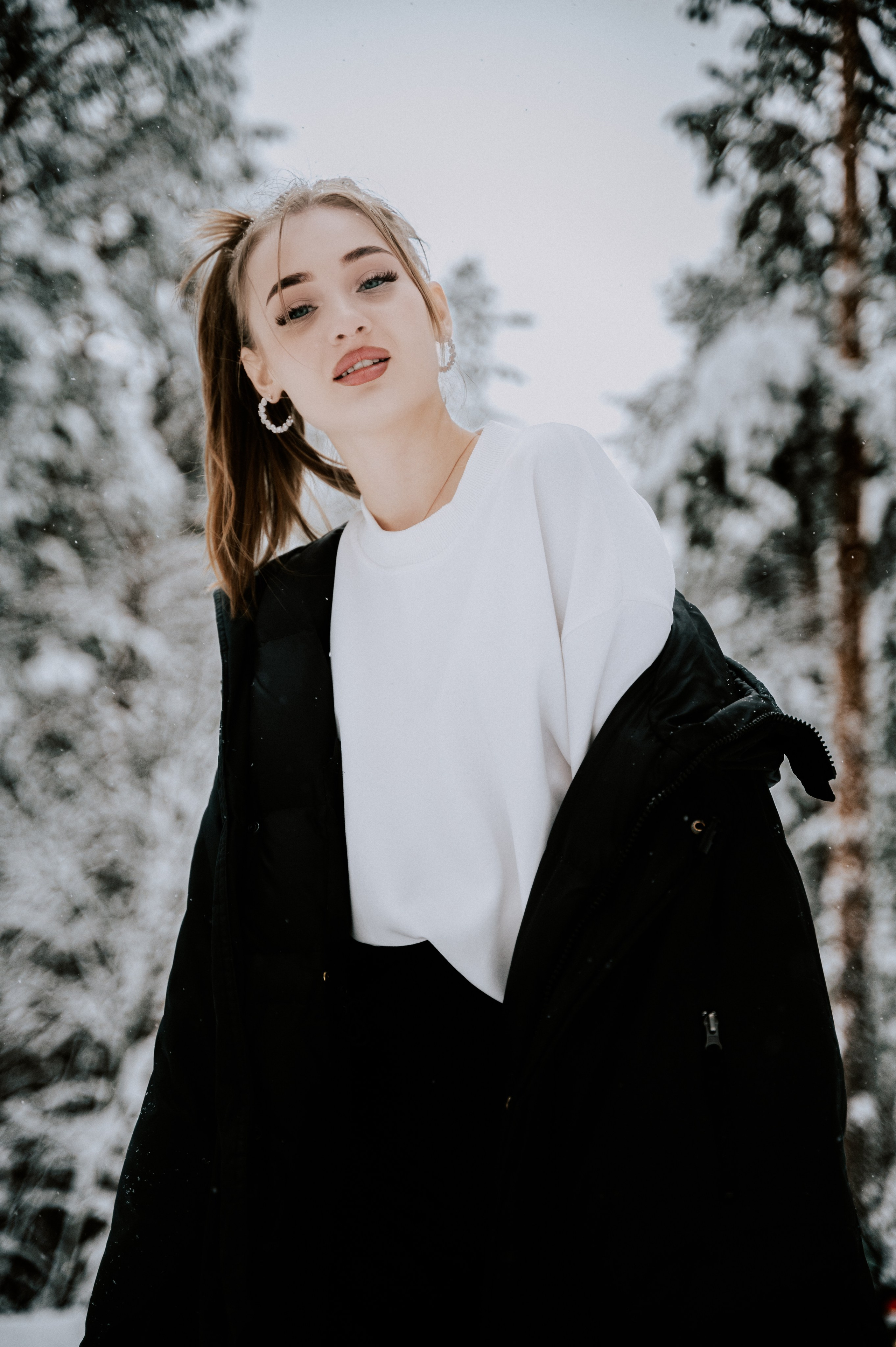 Индивидуальная съёмка для Аделины зима. Фотограф/видеограф Богдан Голованов