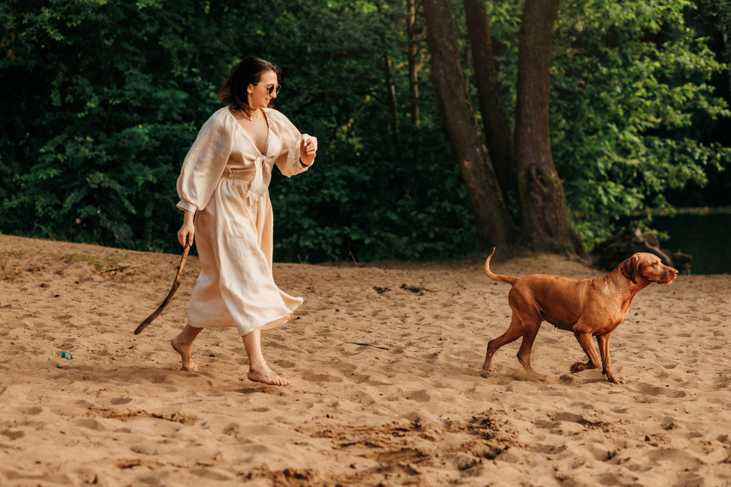 Марина, Глеб, Мая и Чили. Фотограф-анималист Елена Радченко, Москва