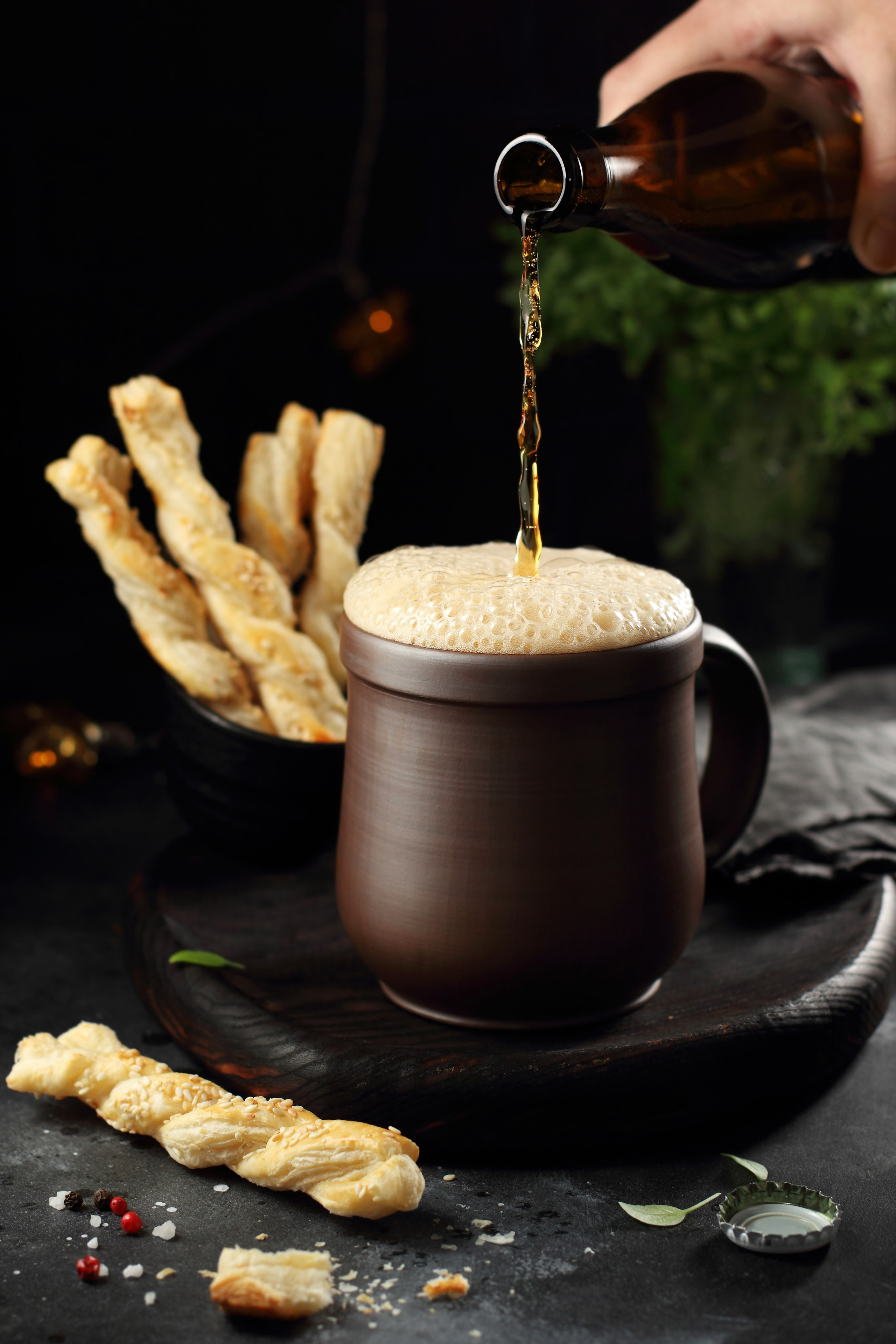 Чернолощеная керамика. Фуд-фотограф Оксана Голева