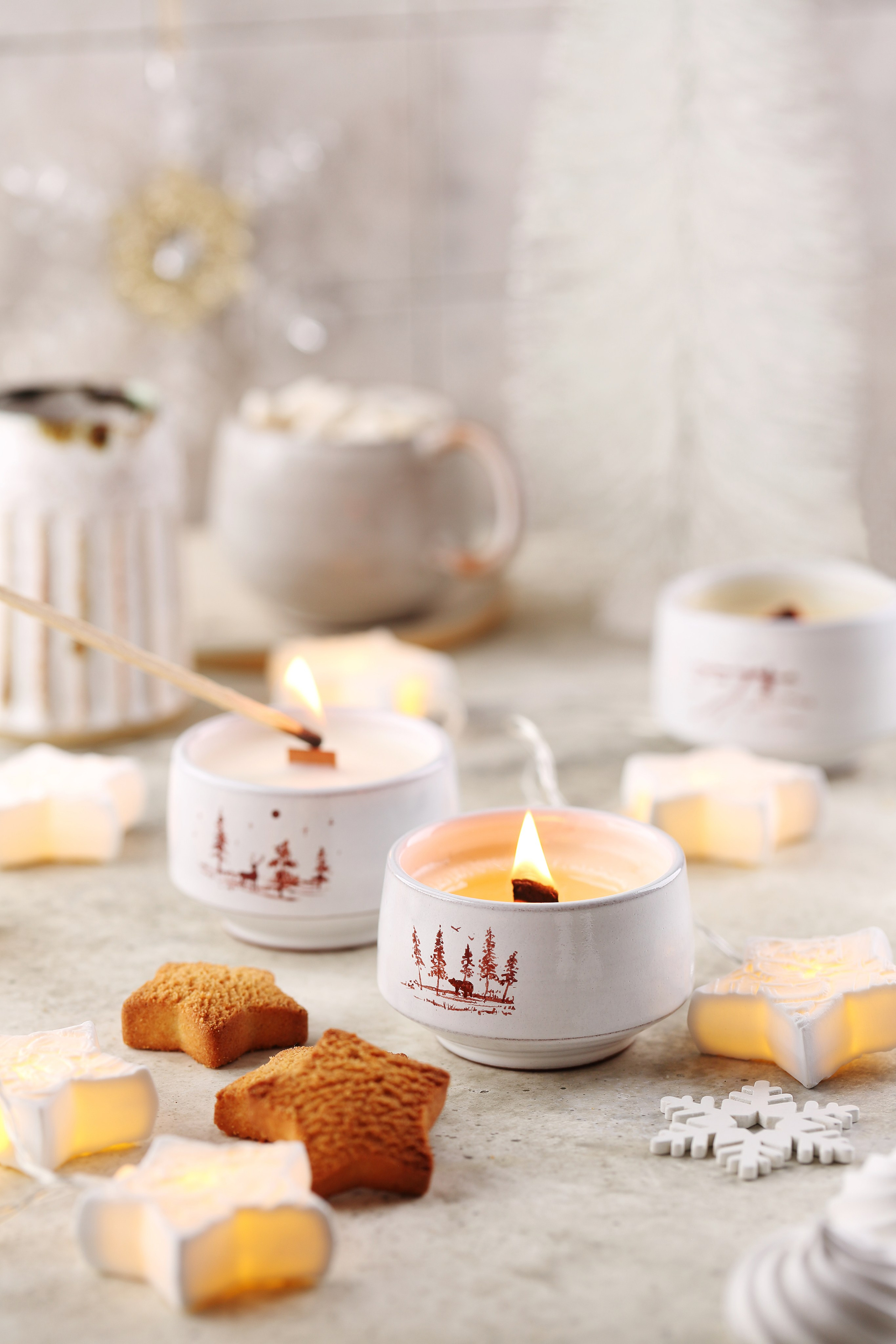 Свечи. Фуд-фотограф Оксана Голева