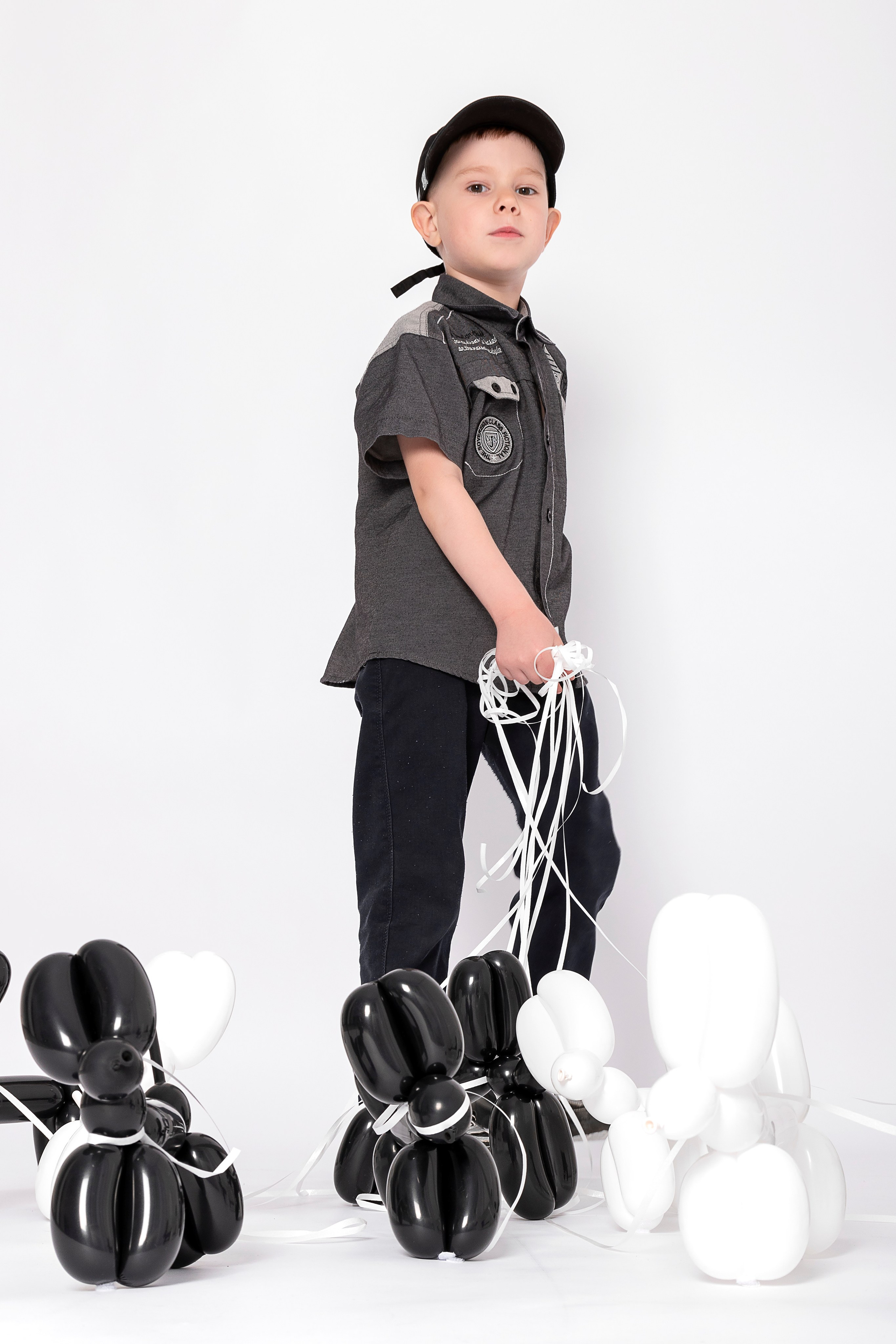 Фотосессия с воздушными собачками для Максима. Фотограф Наталья Жильцова