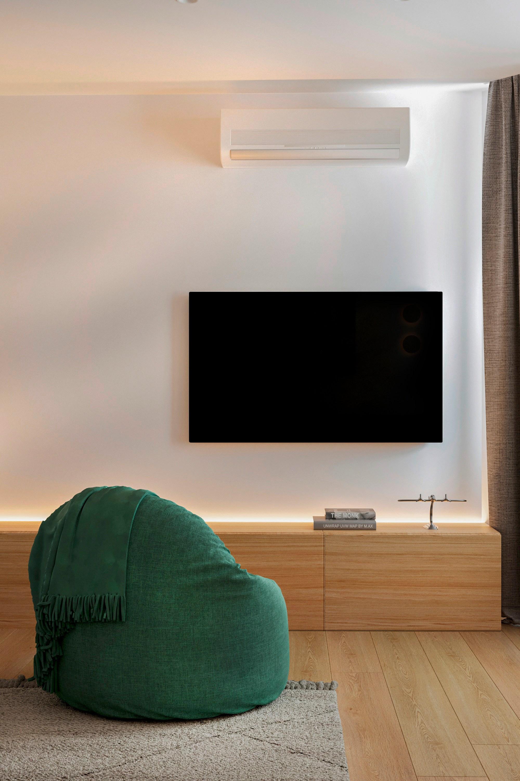 детская в современном стиле, скандинавский стиль, дизайн спальни, дизайн интерьера, минимализм, апартаменты, функциональность, апартаменты под сдачу