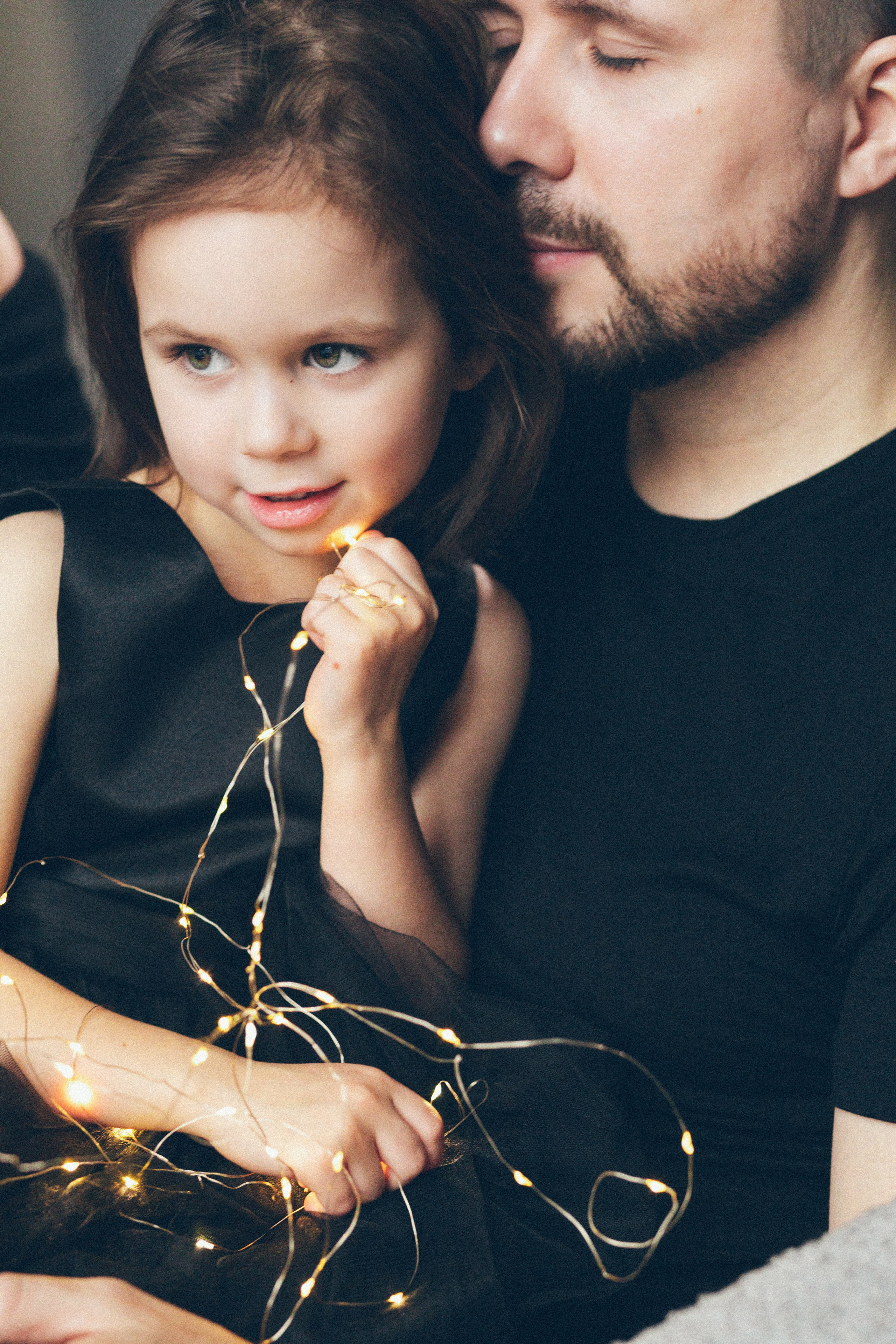 В черном. Детский семейный фотограф в Москве Светлана Микадзе