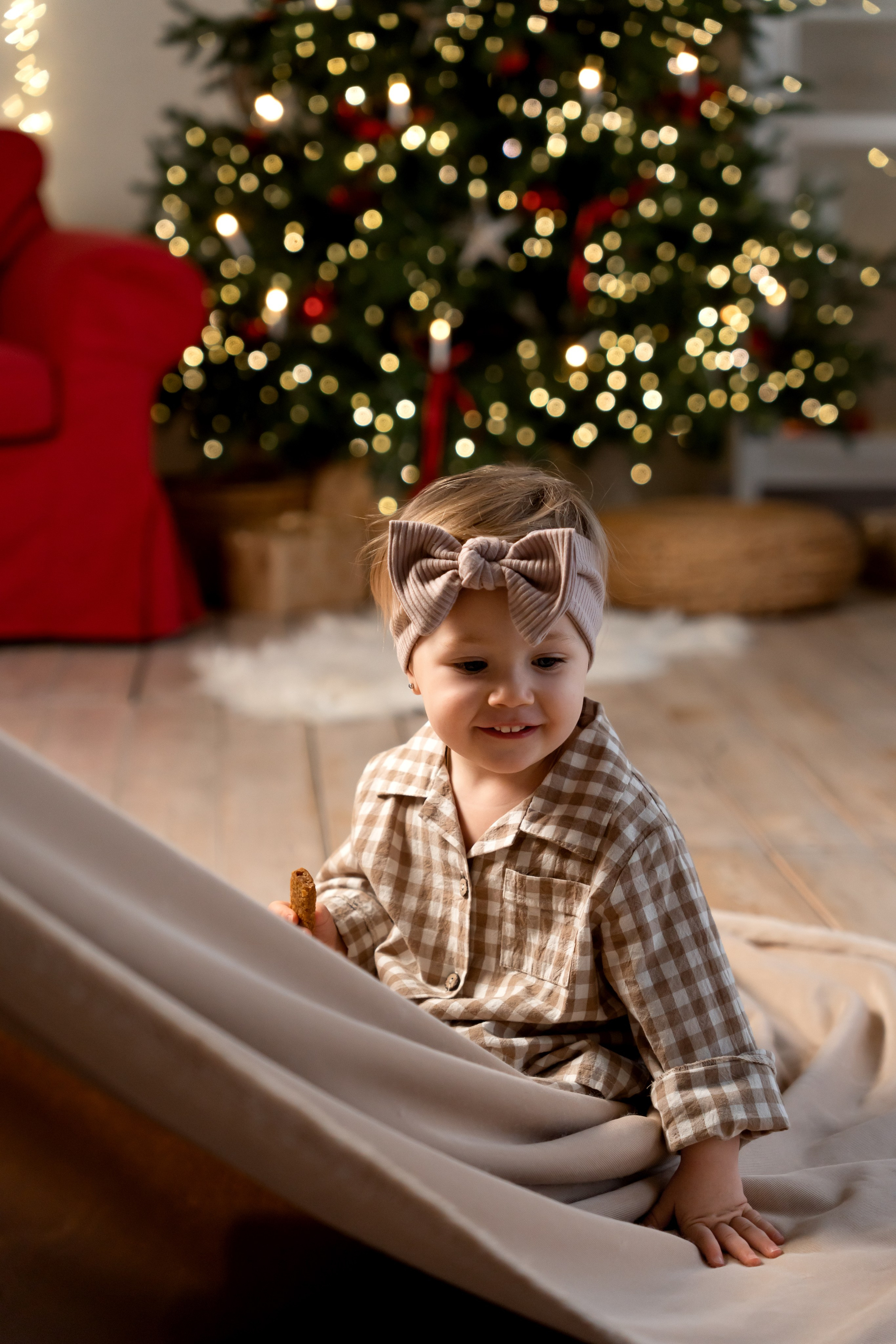 Теплая новогодняя семейная фотосессия. Фотограф в Красноярске. Юлия Чаушанская
