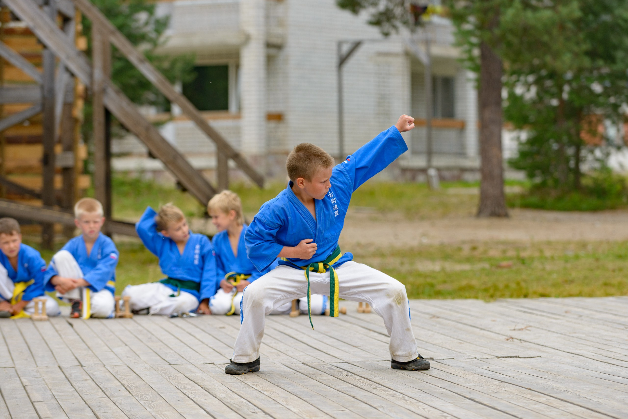 Летние тренировочные сборы Школы Боевых Искусств «МОН» 2013, соревнования по Ката
