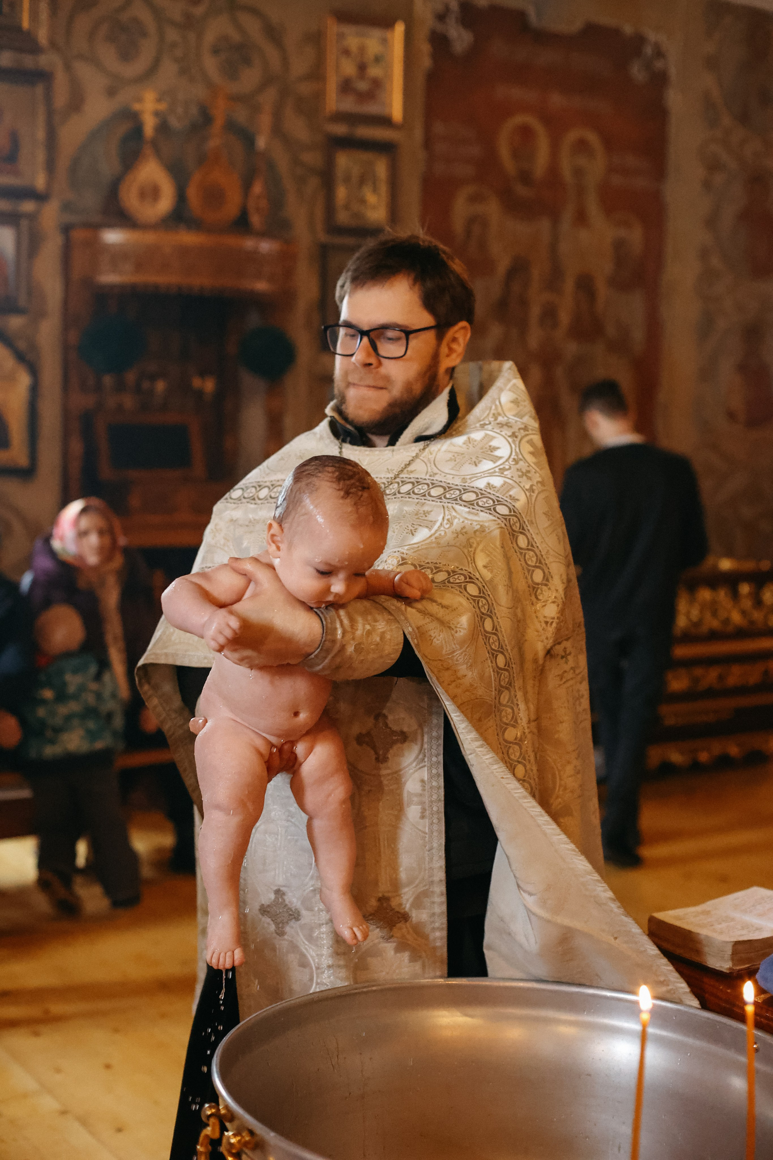 Крещение. Свадебный фотограф Полина Мишуринская