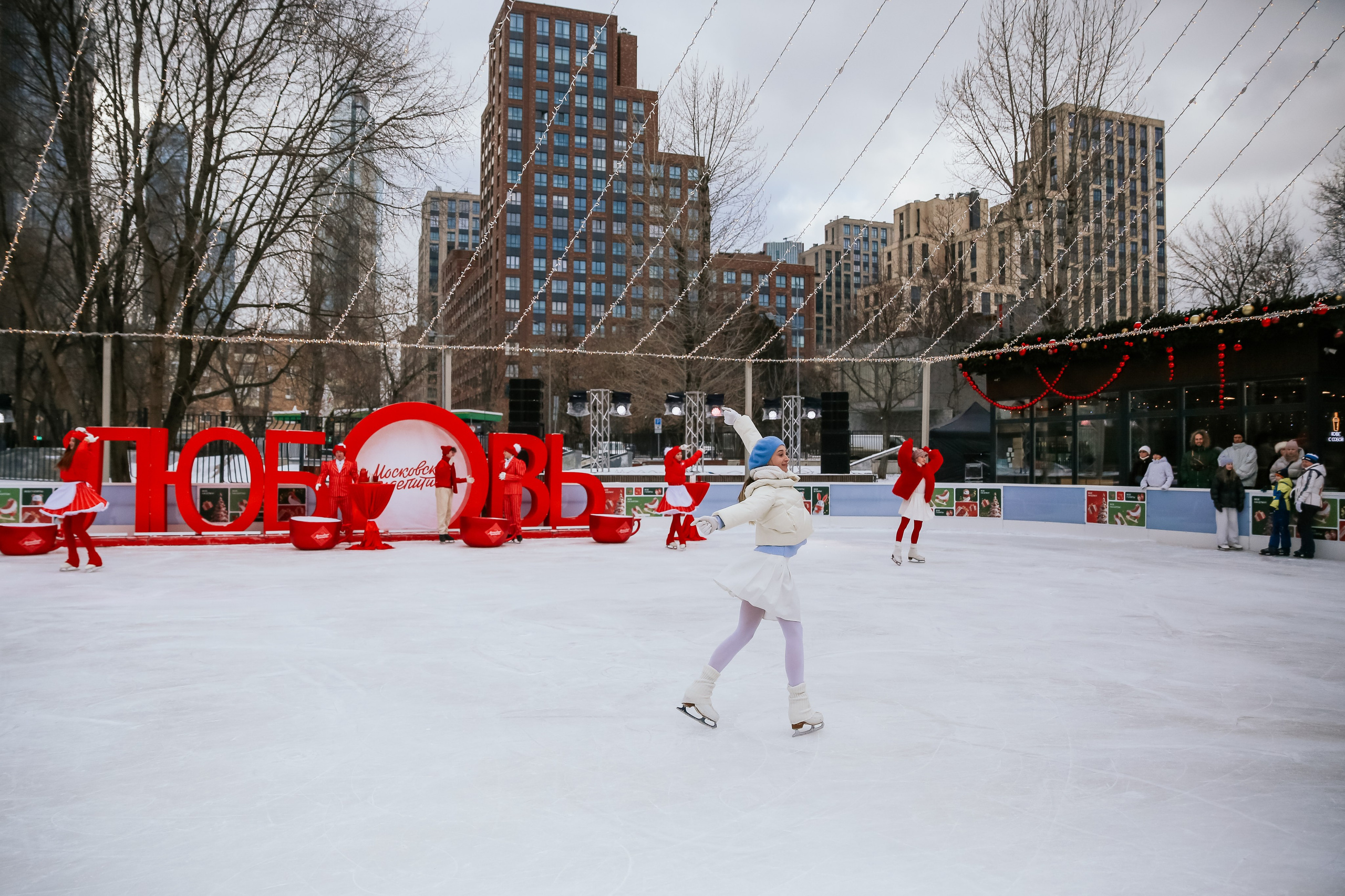 Ледовое шоу Сити каток Московское Чаепитие. Фотограф и видеограф Анна Домашенко