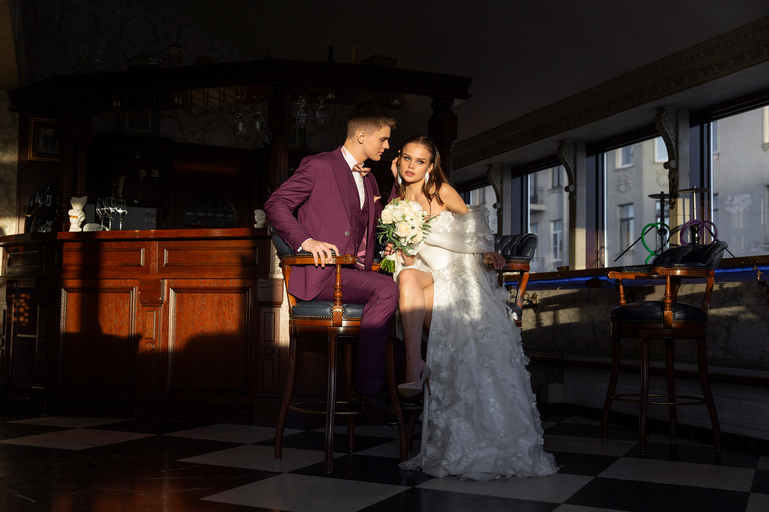 Свадебная съемка Даши и Стефана. Свадебный и портретный фотограф в Санкт-Петербурге Надежда Чечулина