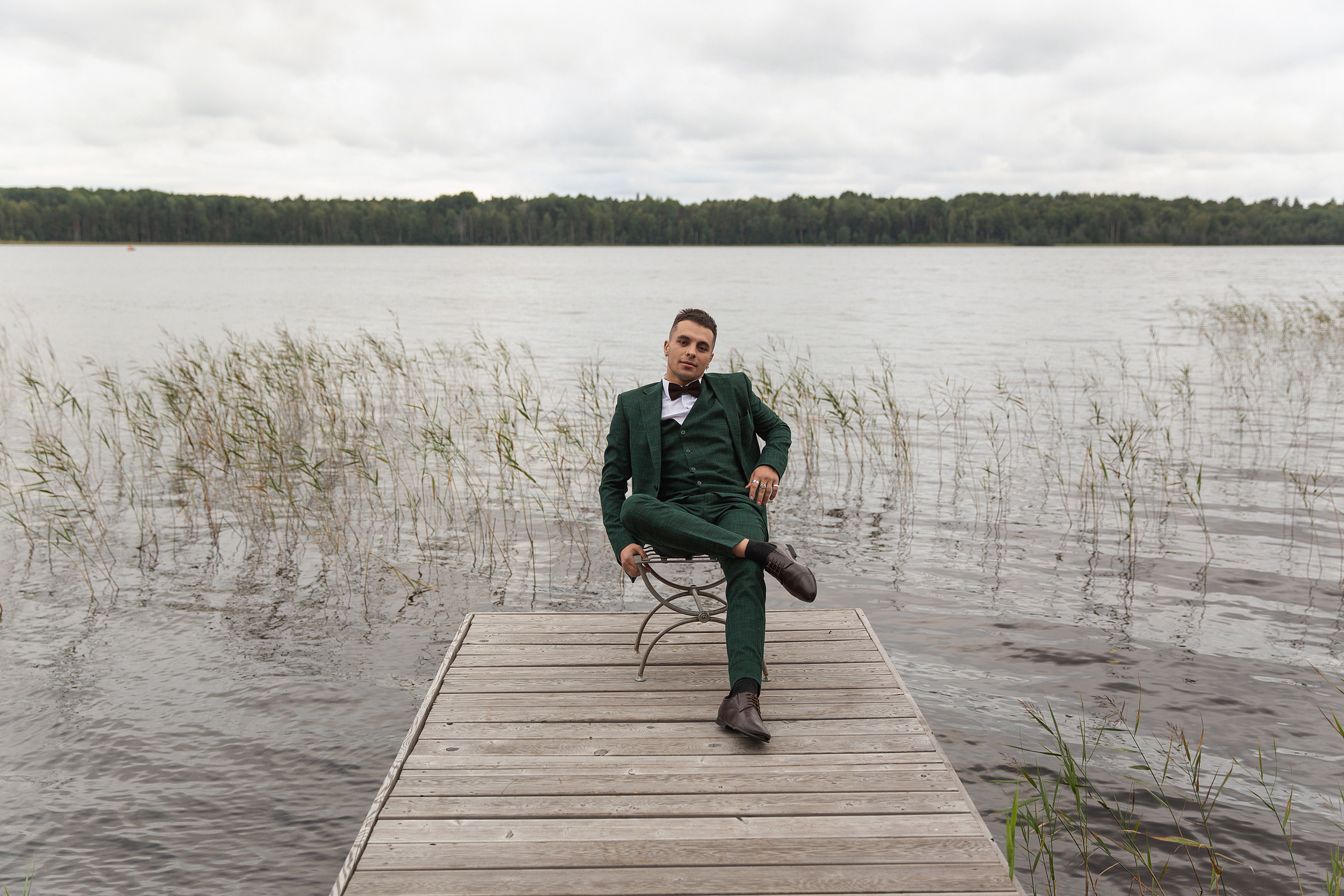 Свадебная серия Насти и Дани загородом. Свадебный и портретный фотограф в Санкт-Петербурге Надежда Чечулина