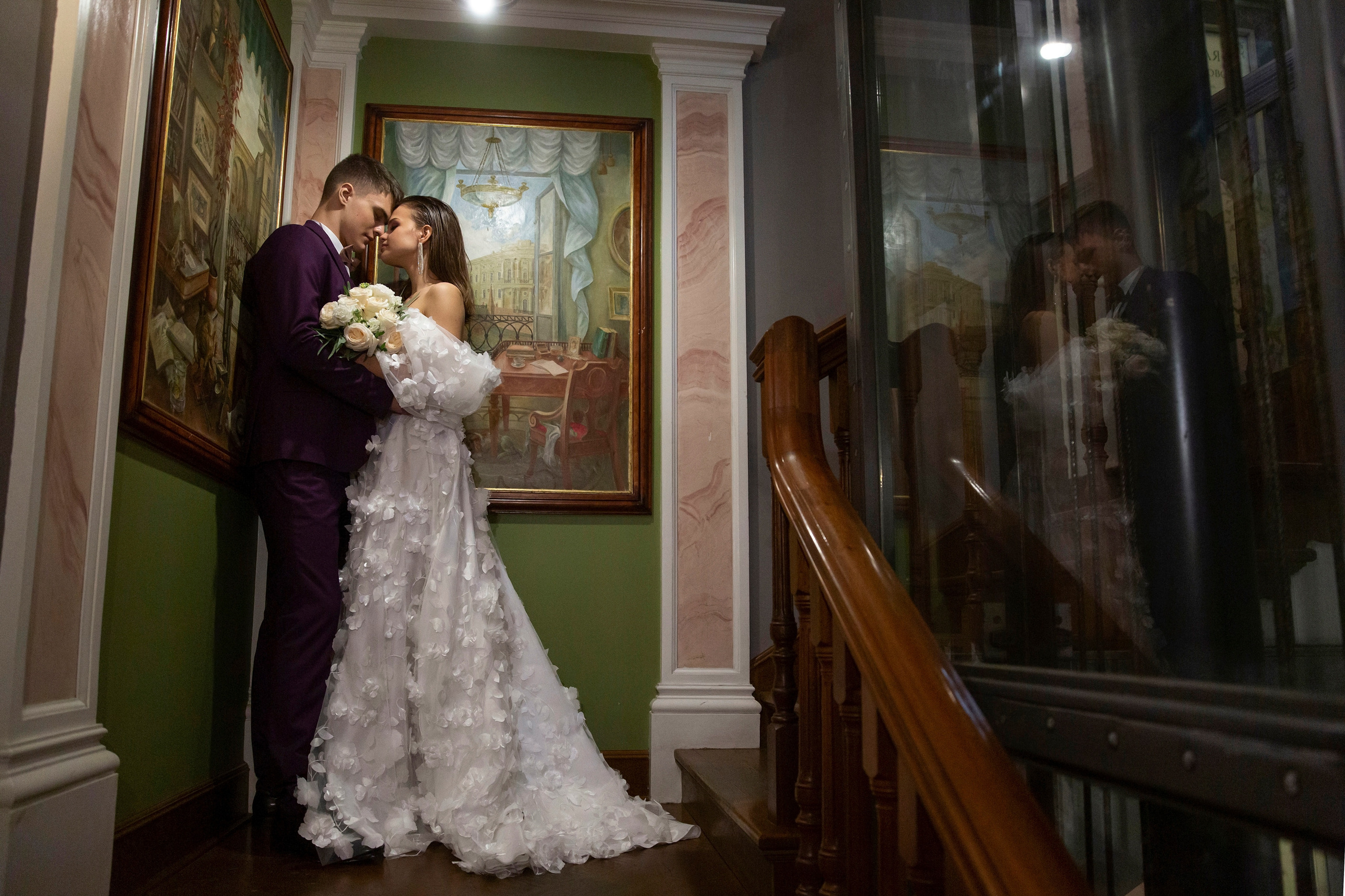 Свадебная съемка Даши и Стефана. Свадебный и портретный фотограф в Санкт-Петербурге Надежда Чечулина