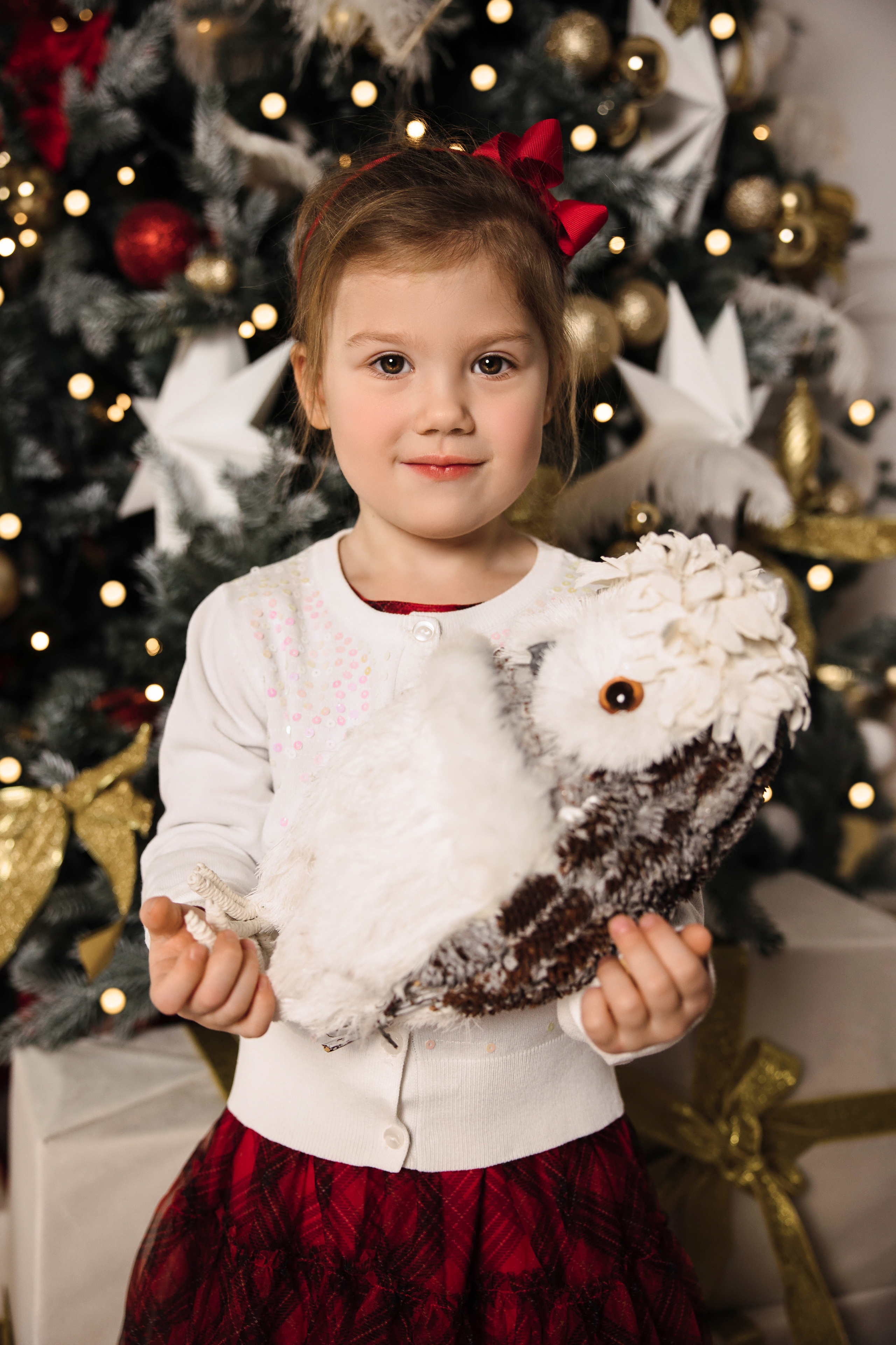 Новогодняя семейная съемка в фотостудии. Контент фотограф в Москве и области Елена Кулакова