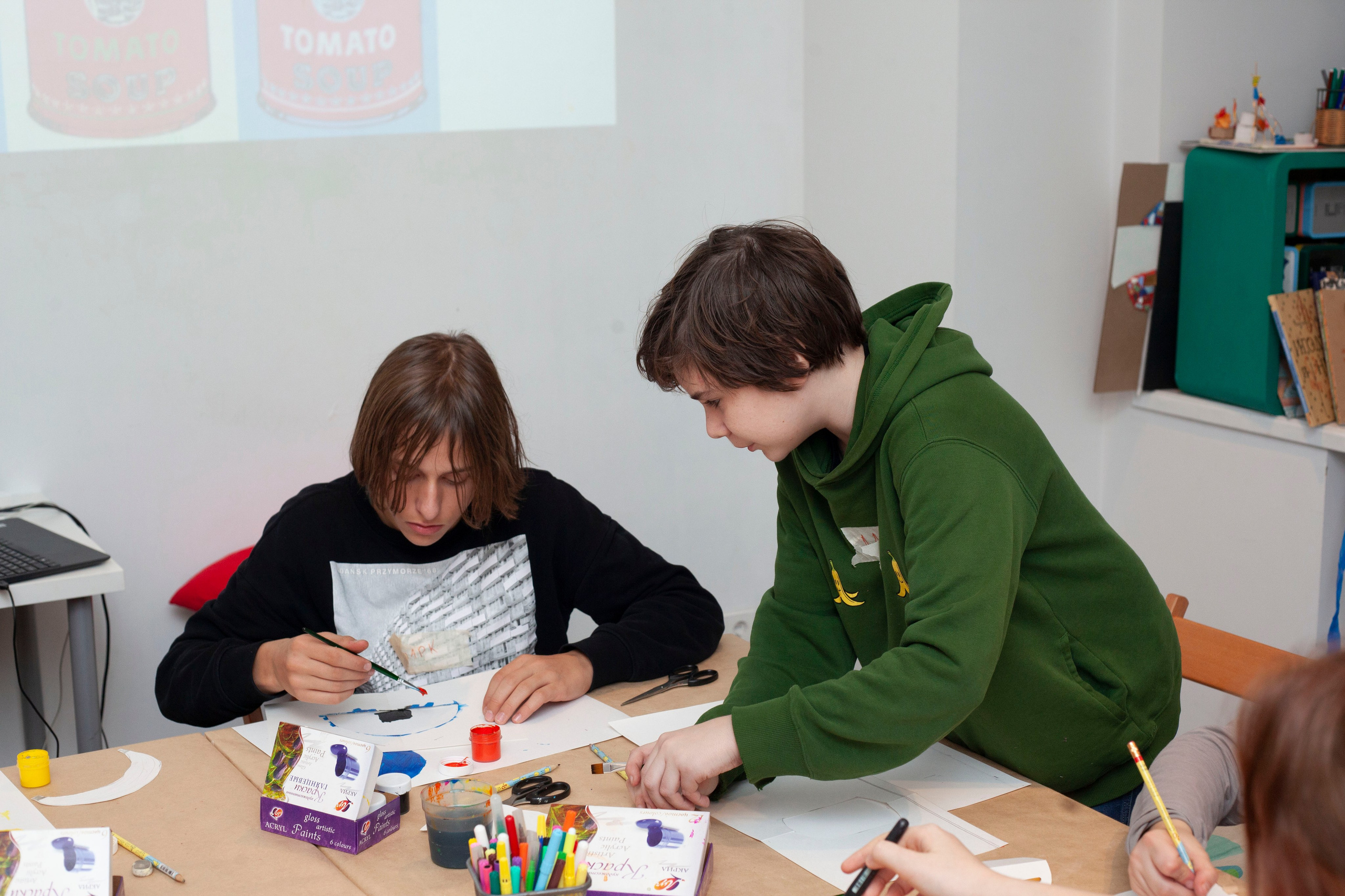 Детский мастер-класс в ММОМА. Stanislav Baryshev — People. Emotions. Atmosphere