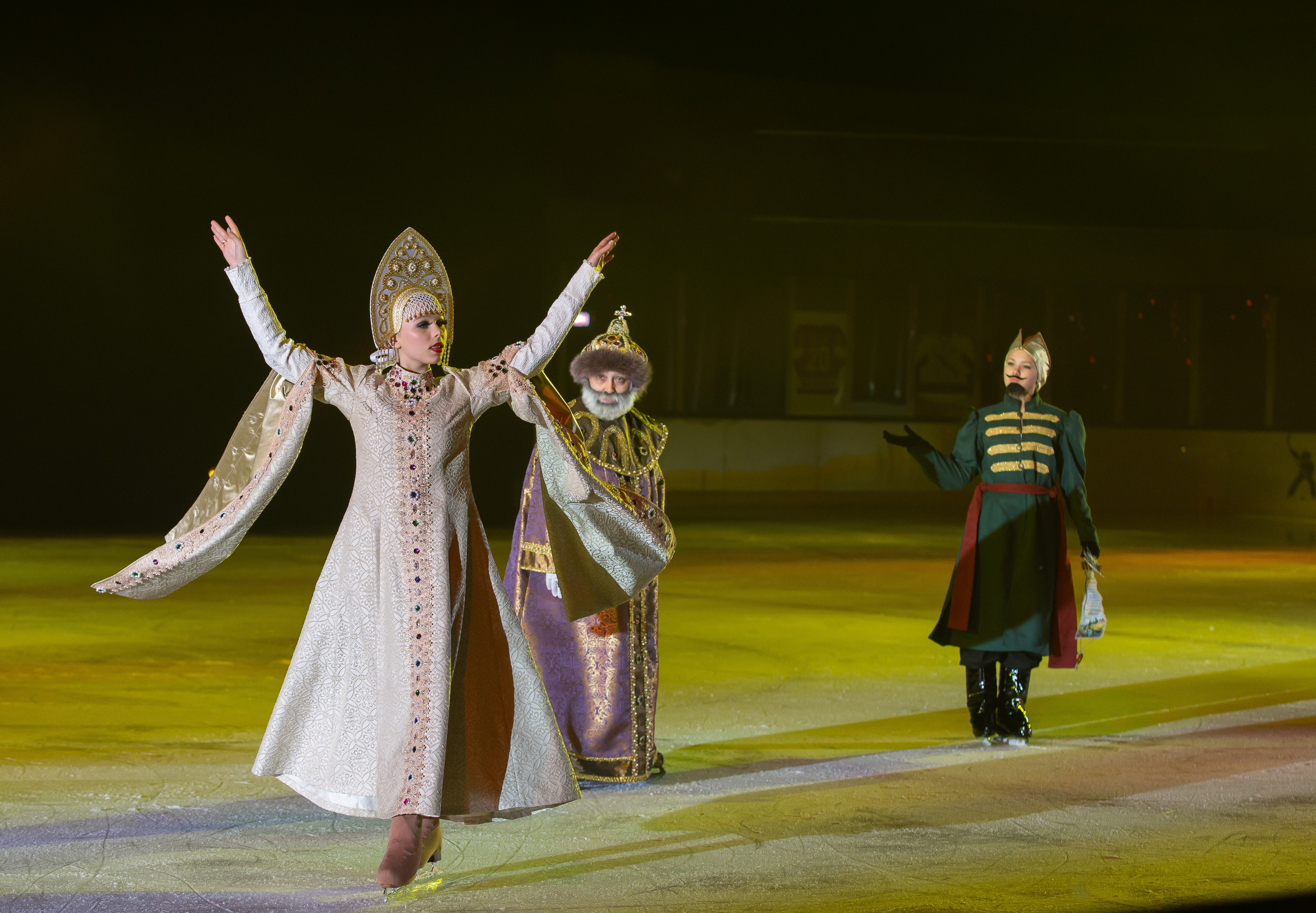Сказочное новогоднее ледовое шоу «Конек-Горбунок» АЛЕКО. Репортажный фотограф в Москве