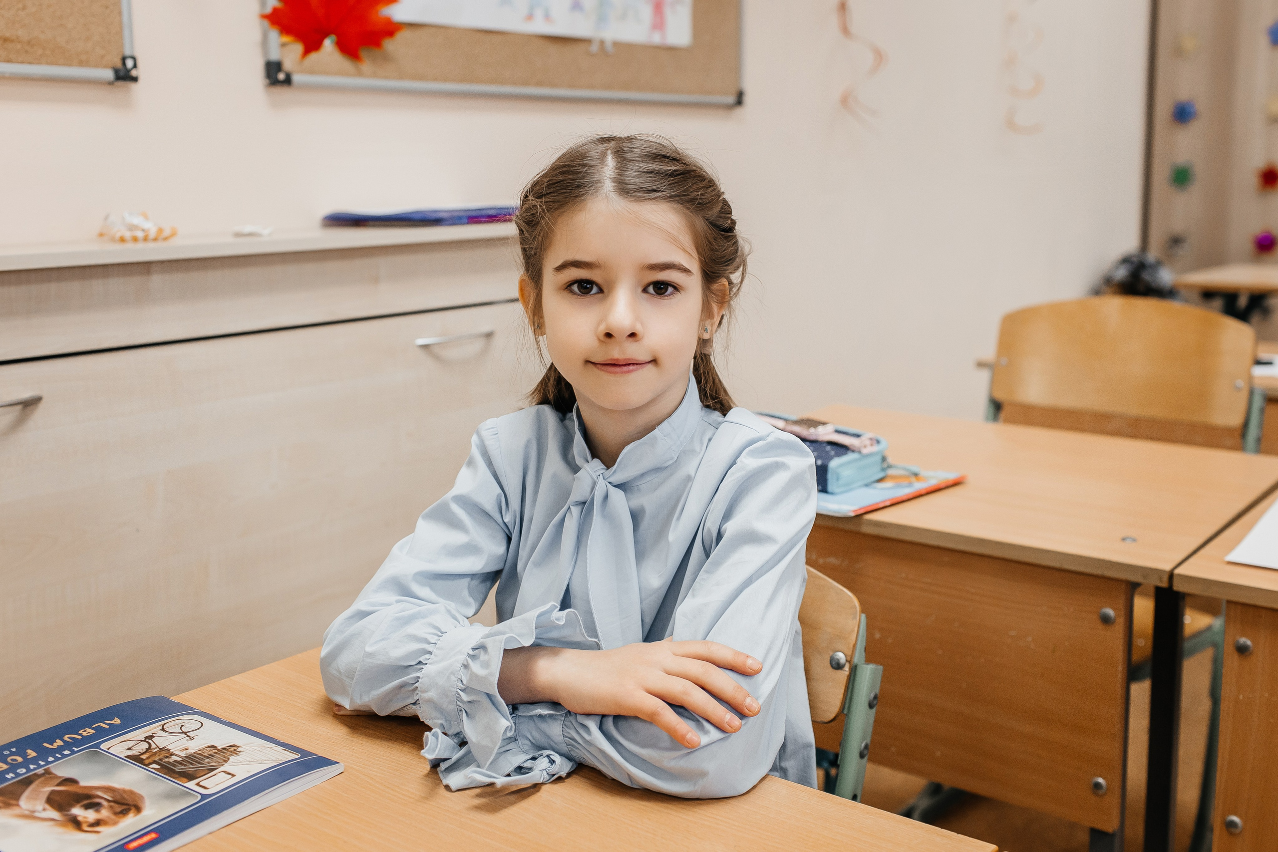 Первоклашки ГБОУ ЦОиС «Москва-98». Семейный фотограф в Москве Наталья Чуб, заказать Фотокнигу