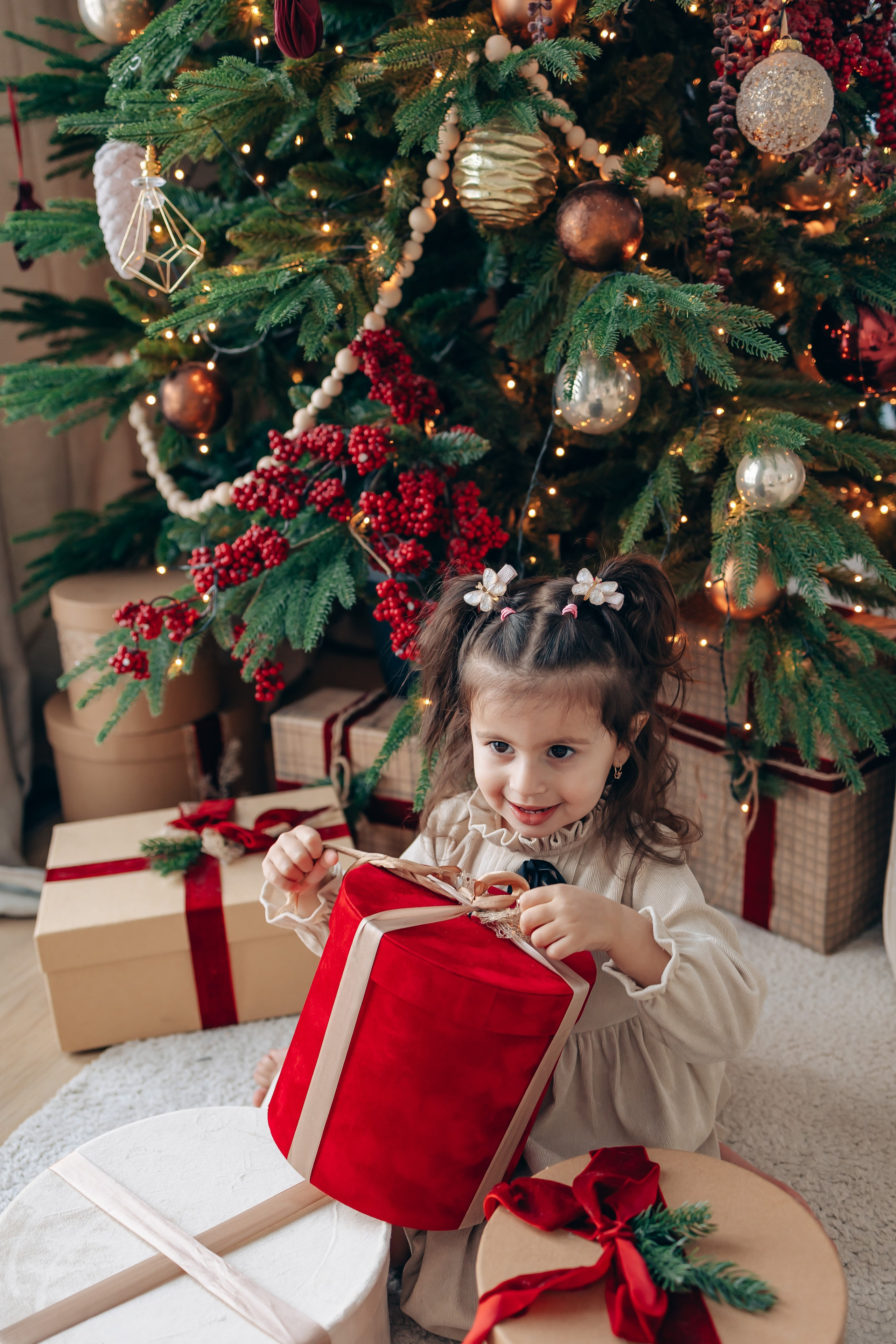 Новый год в студии. Фотограф Алена Малинина в Санкт-Петербурге Пушкин Питер СПб Семейные и детские фотосессии