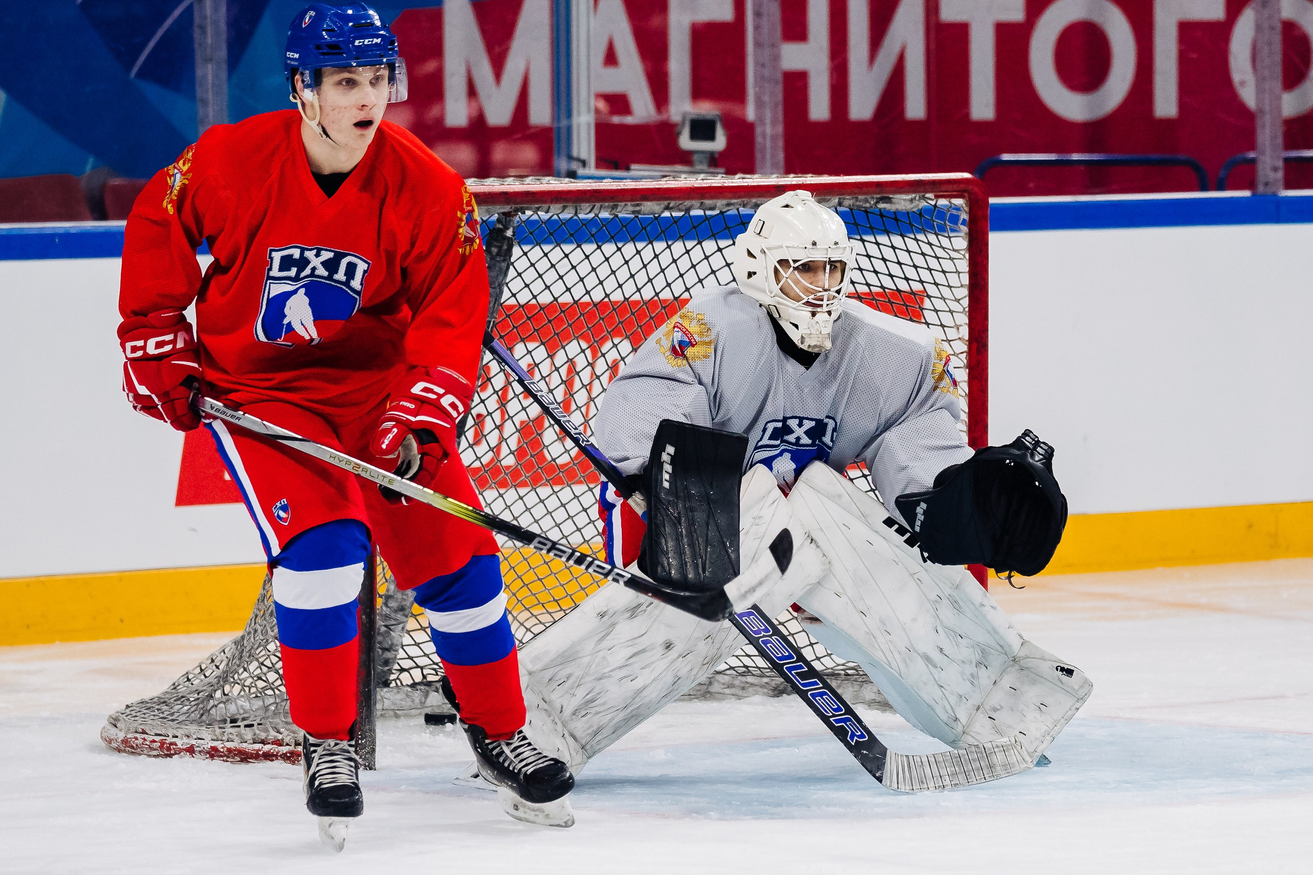 Тренировка сборной СХЛ // 14.02.25. Денис Прохоров Фотограф в г. Магнитогорск