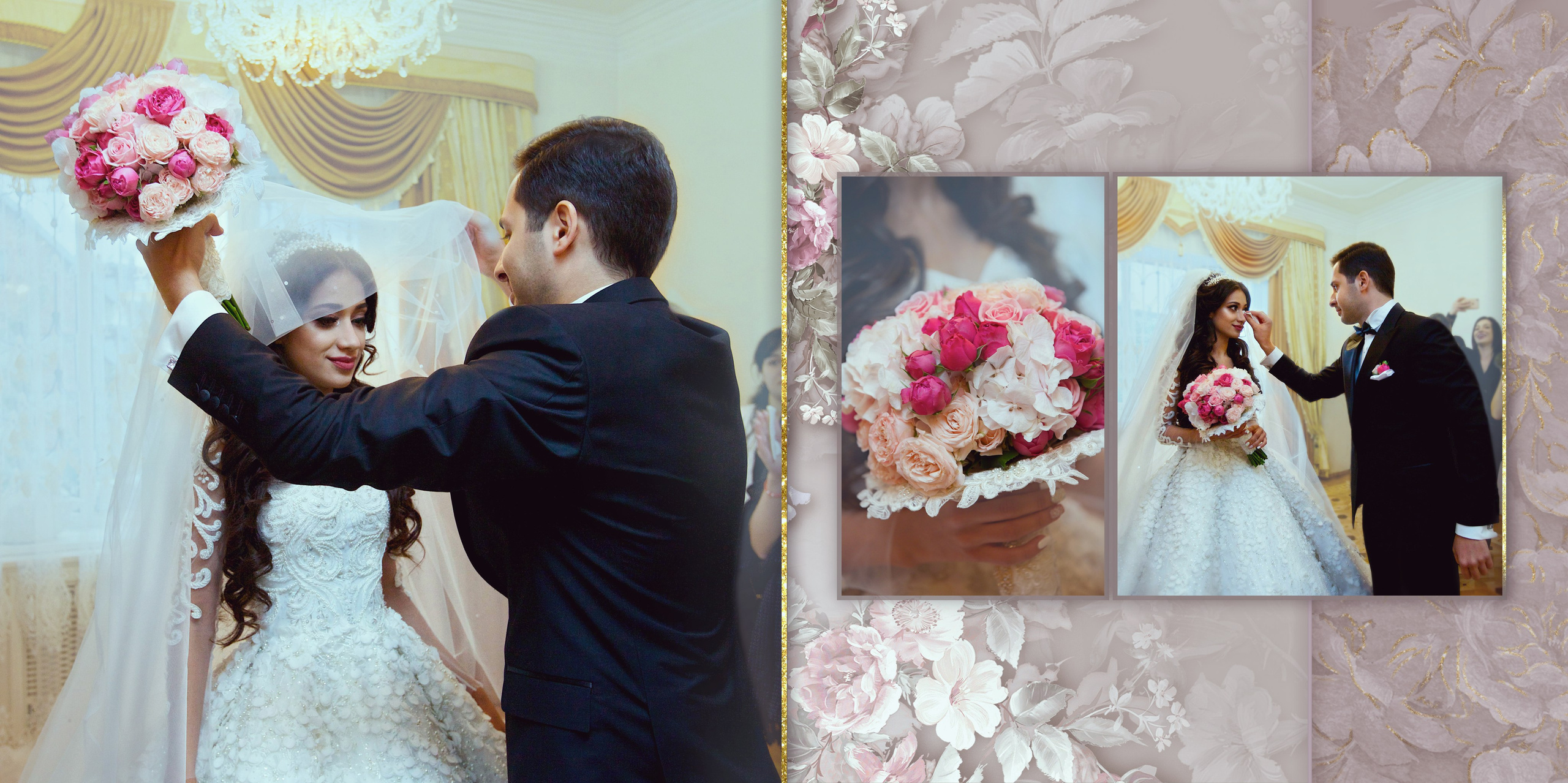 Свадебная фотокнига. Фотограф Кирсанова Наталия. Фотохудожник Наталия Кирсанова