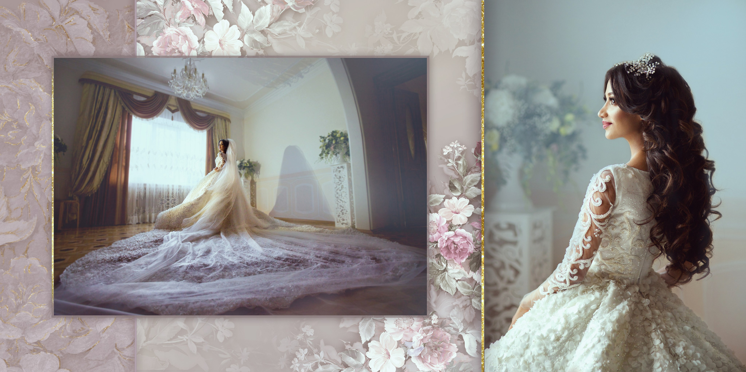 Свадебная фотокнига. Фотограф Кирсанова Наталия. Фотохудожник Наталия Кирсанова