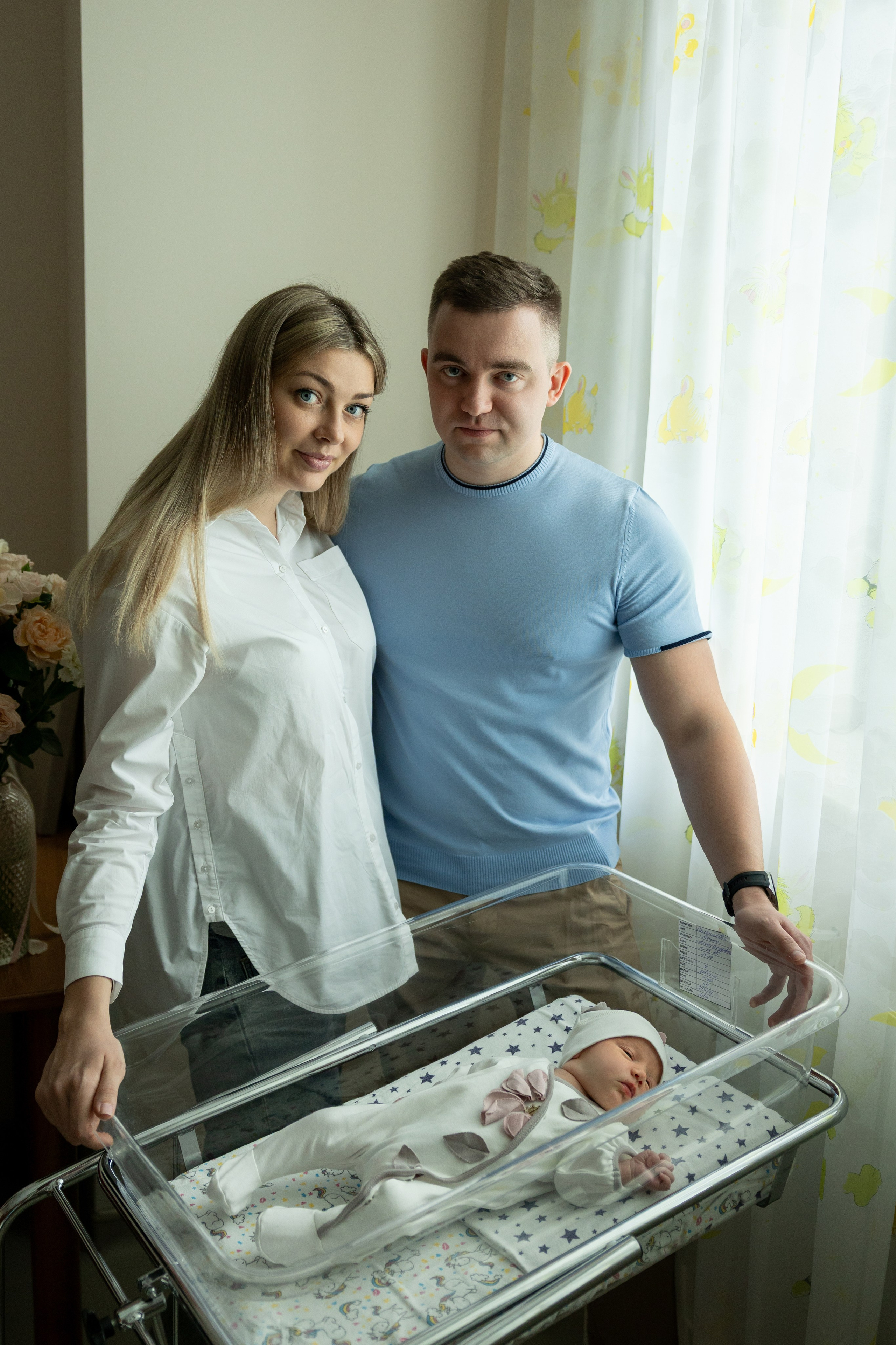 Выписка из роддома. Семейный и детский фотограф в Москве Орешина Юлия