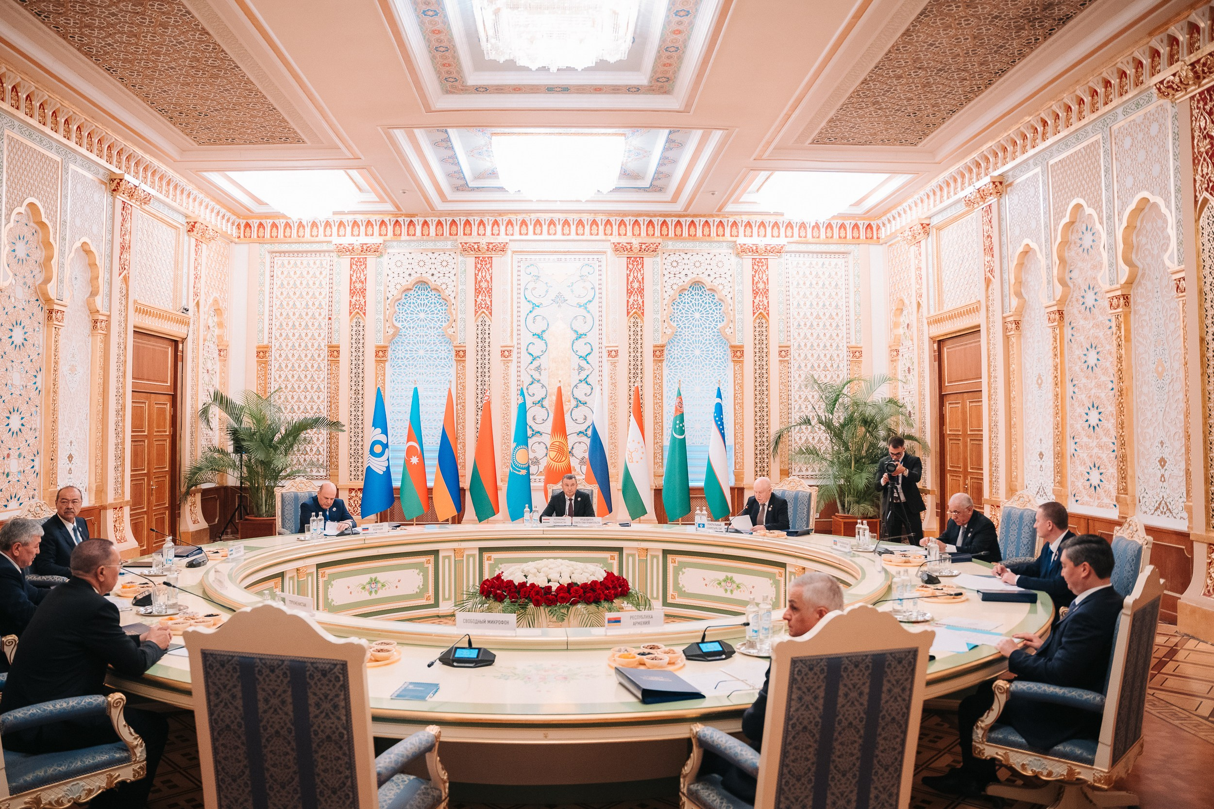 Заседание Совета Глав Правительств СНГ. Портретный и Репортажный Фотограф Москва