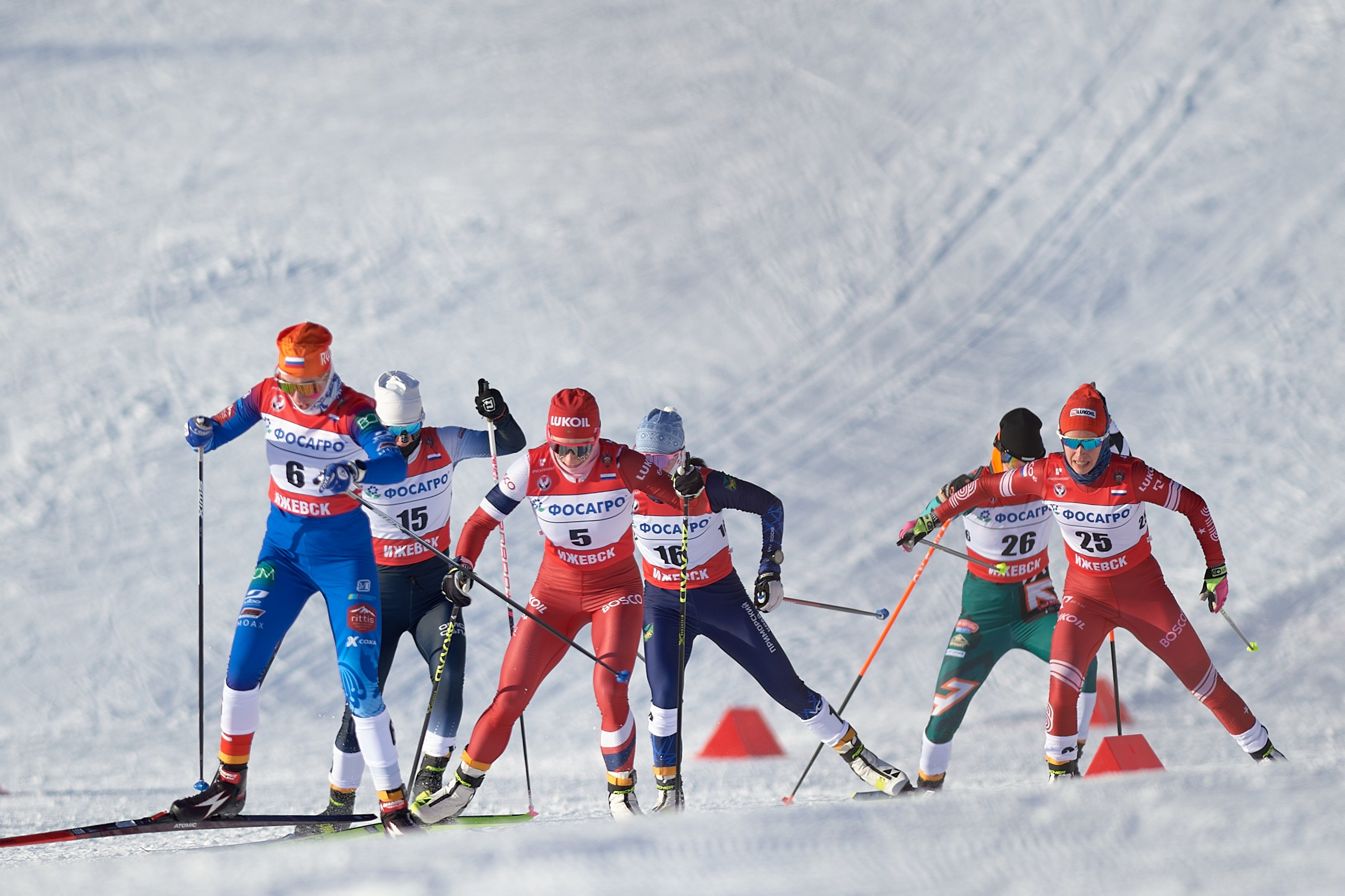 VI этап ФосАгро Кубка России по лыжным гонкам. Спринт. Ижевск 25.01.2025. Спортивный репортажный фотограф в Ижевске Сергей Мерзляков