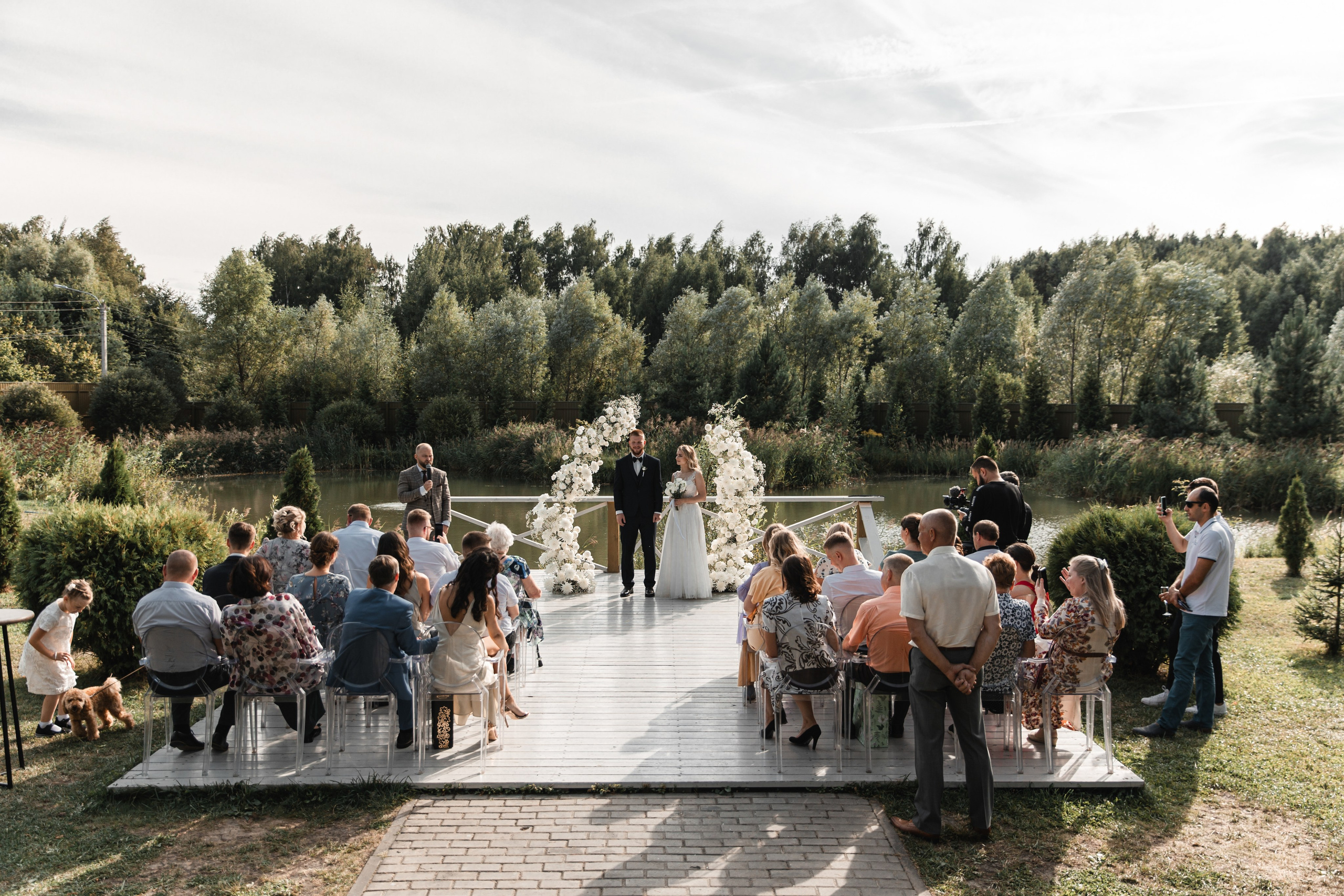 Свадьба с любимой собакой. Свадебный организатор в Москве и Санкт-Петербурге Пергаева Ольга