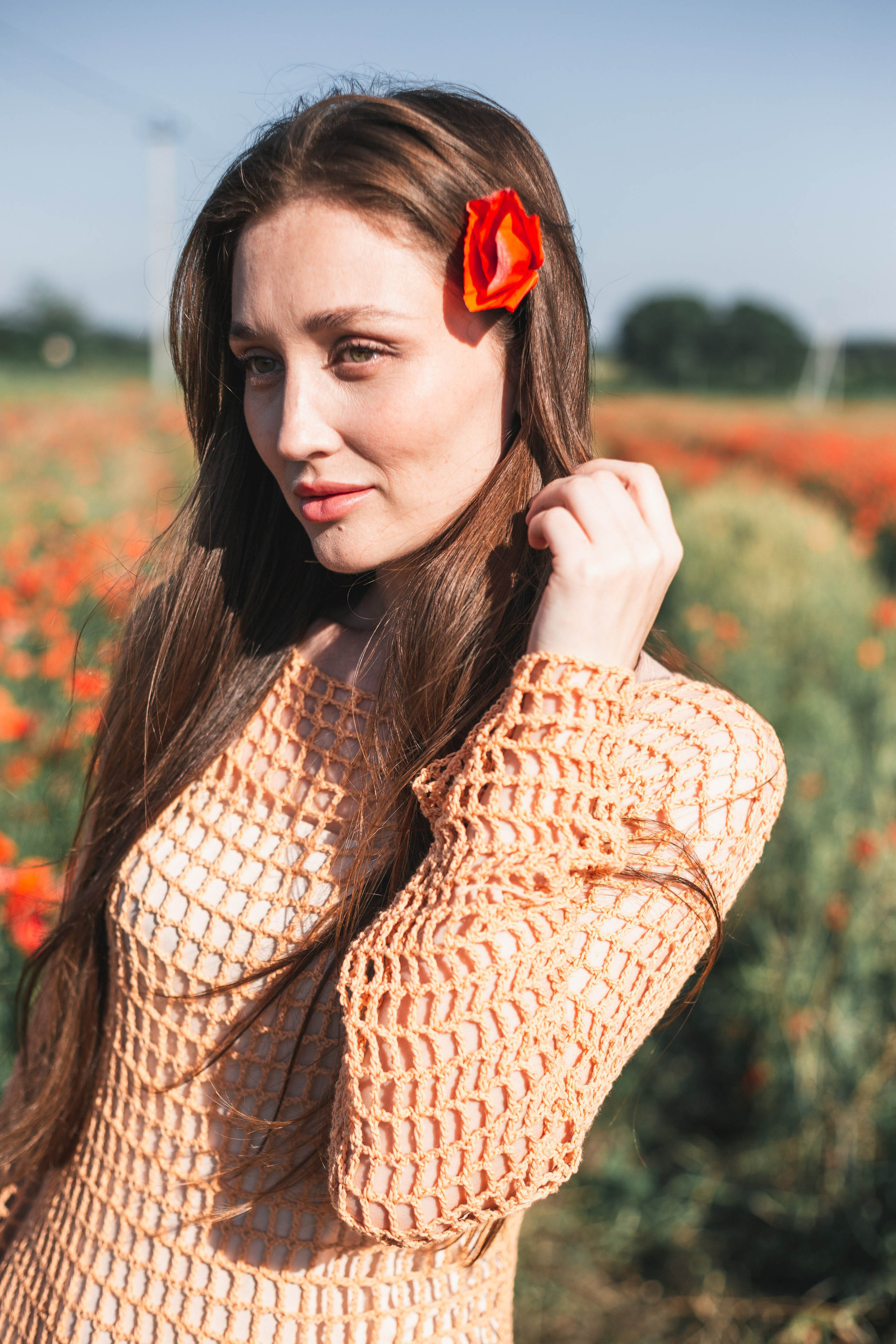 Фотосессия в маковом поле Анапа. Фотограф в Анапе Олег Зекерьяев