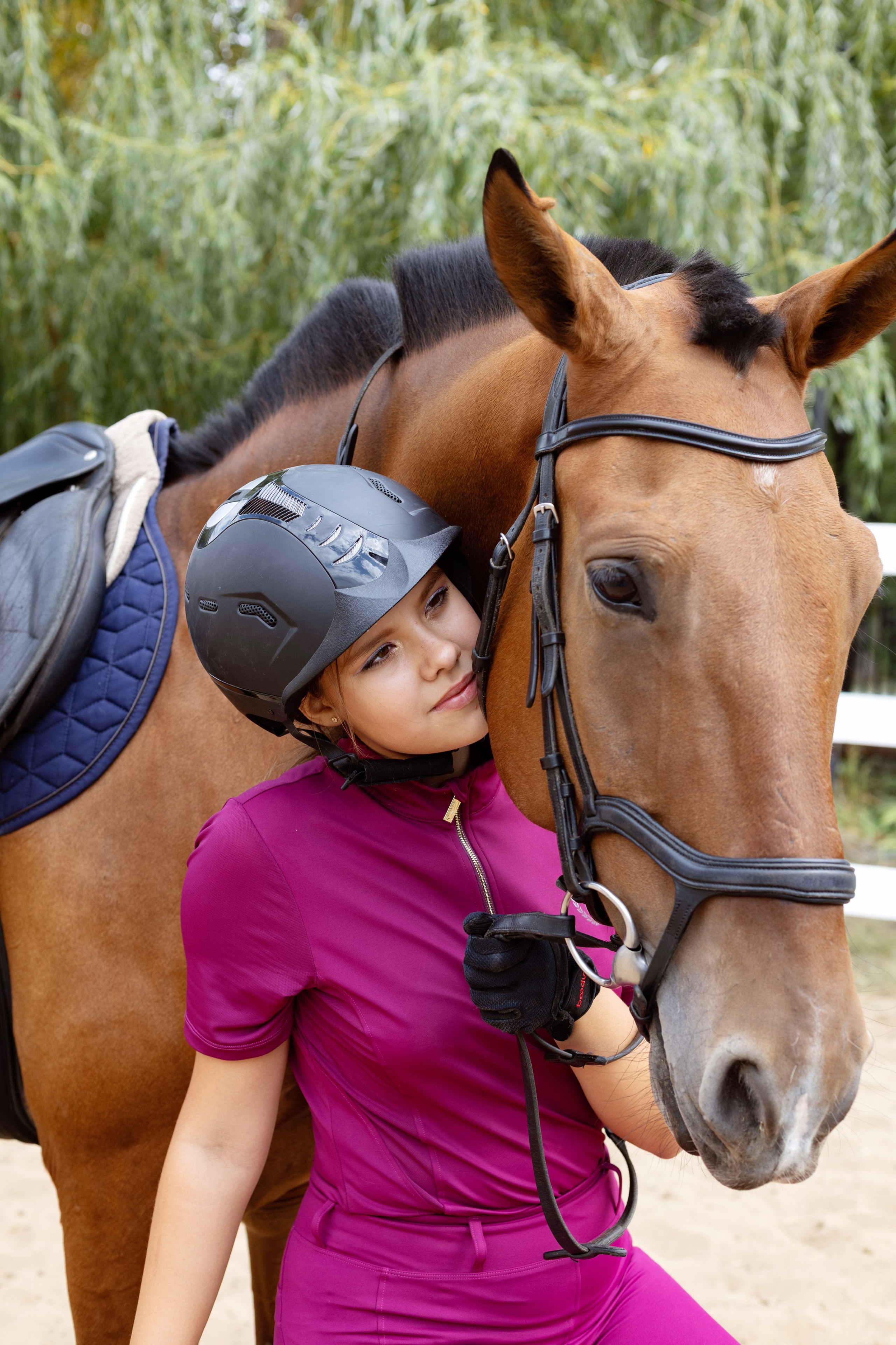 Лера в Конно-спортивном клубе. Женский фотограф в Орске Новотроицке Динара Долганова